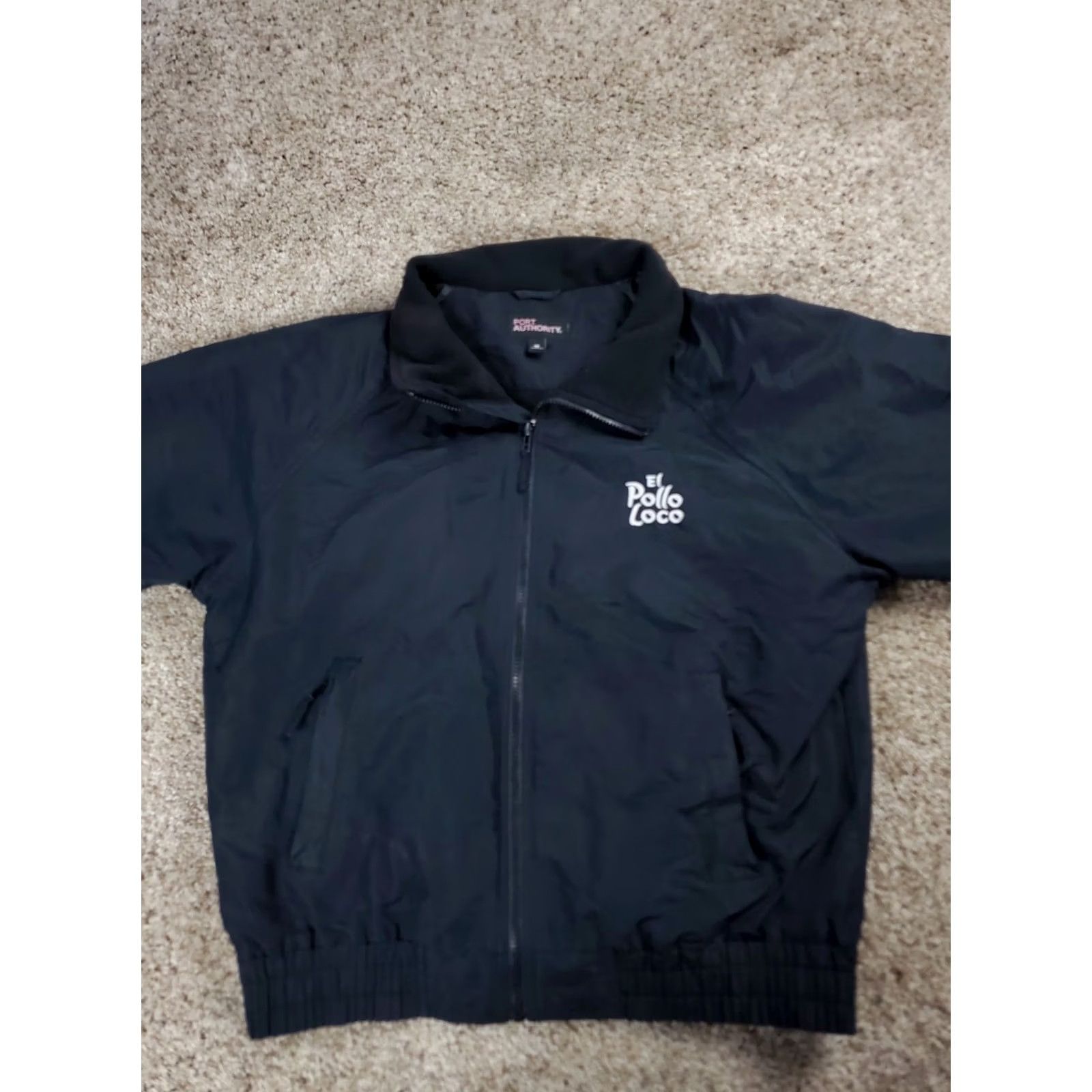 Port Authority Port Authority El Pollo Loco Work Jacket Medium Black Full Zip Long Sleeve Size US M / EU 48-50 / 2 - 3 Thumbnail
