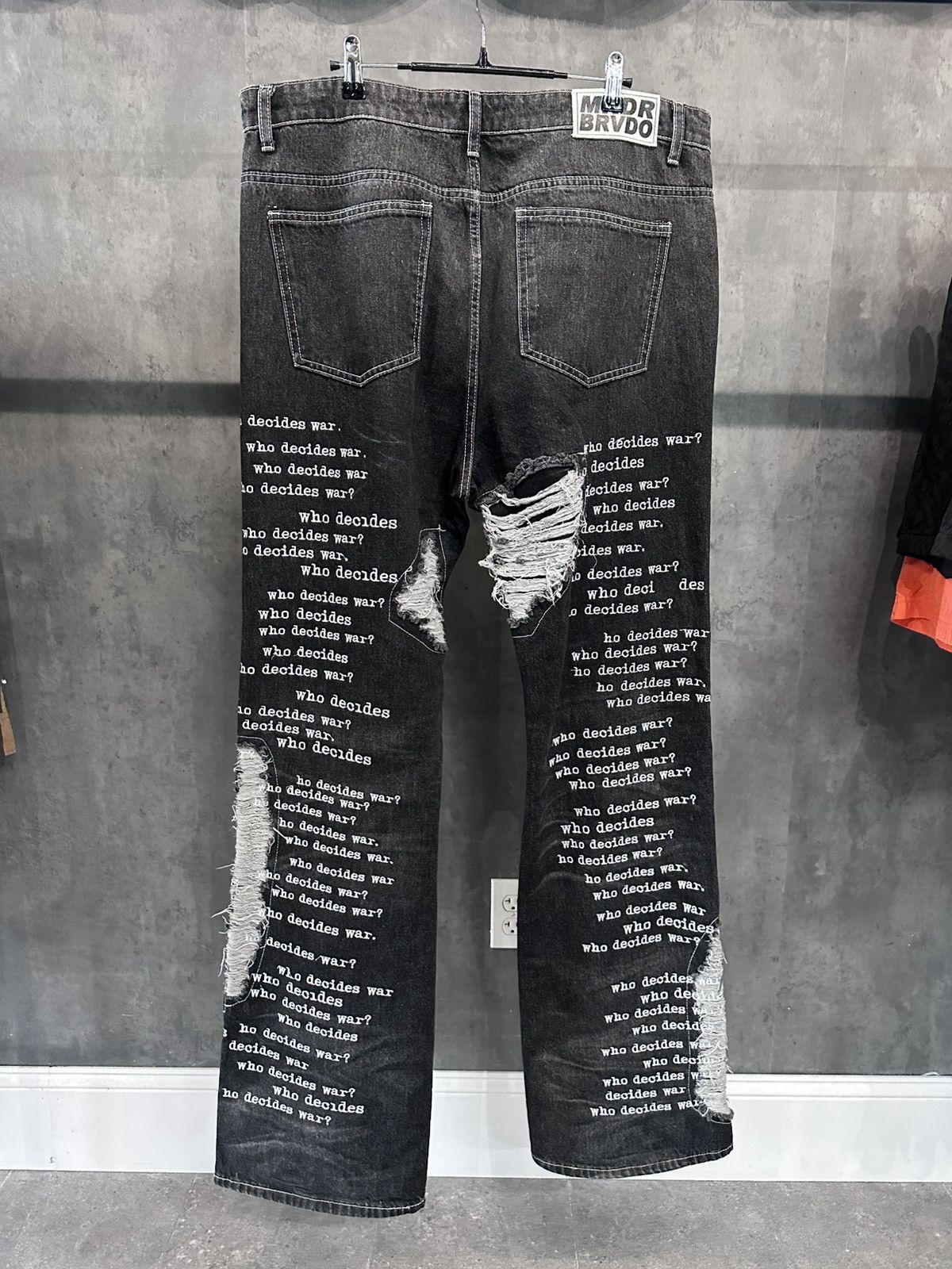 Who Decides War Who Decides War Denim Jeans NEW SIZE 38 Size US 38 / EU 54 - 2 Thumbnail