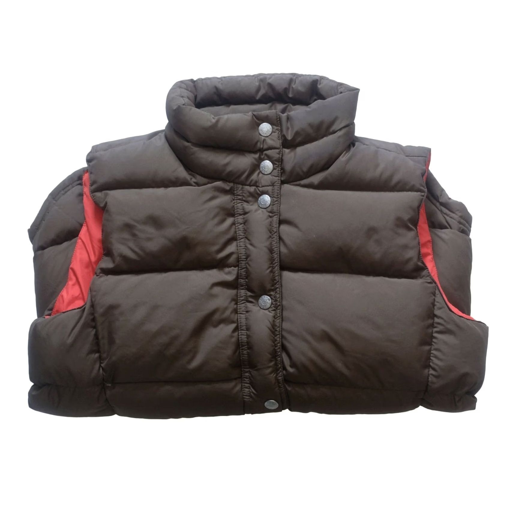 J.Crew VINTAGE J CREW Vest Outdoor Down Puff Jacket Green M 90s Y2K Womens Size M / US 6-8 / IT 42-44 - 3 Thumbnail