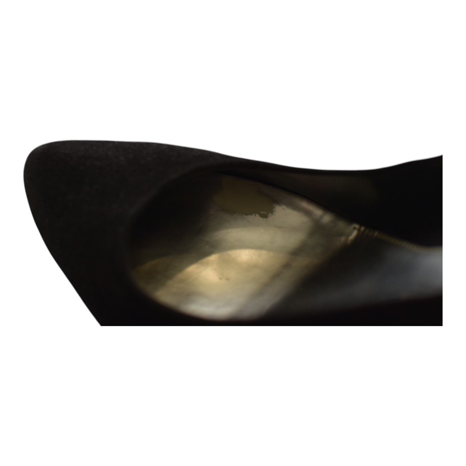 Gucci Gucci Black Suede Leather Almond Toe Classic Heel Platform Size US 9 / IT 39 - 12 Thumbnail