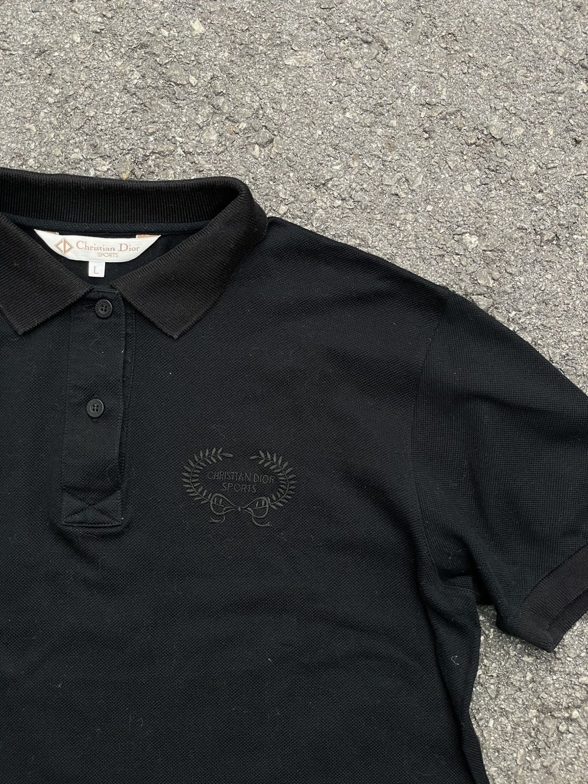 Christian Dior Monsieur Christian Dior Sport | Cropped Polo Shirt Size M / US 6-8 / IT 42-44 - 3 Thumbnail