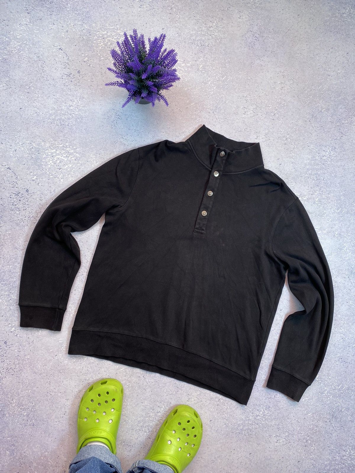 Polo Ralph Lauren × Ralph Lauren Polo Ralph Lauren Men’s Black 1/4 Zip Size Large Size US L / EU 52-54 / 3 - 1 Thumbnail