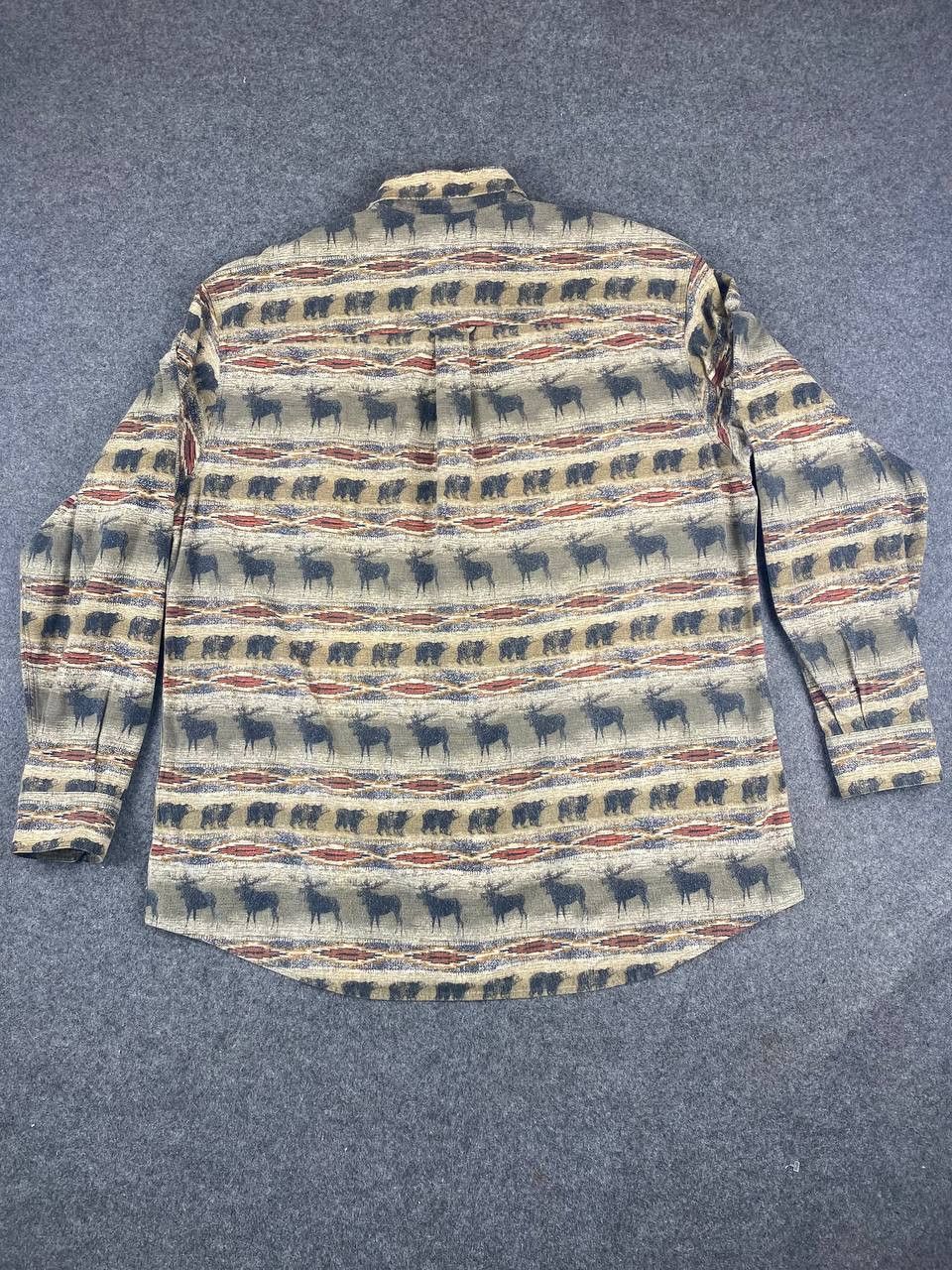 Woolrich Woolen Mills john rich & bros woolrich shirt navajo design Size US XL / EU 56 / 4 - 10 Thumbnail