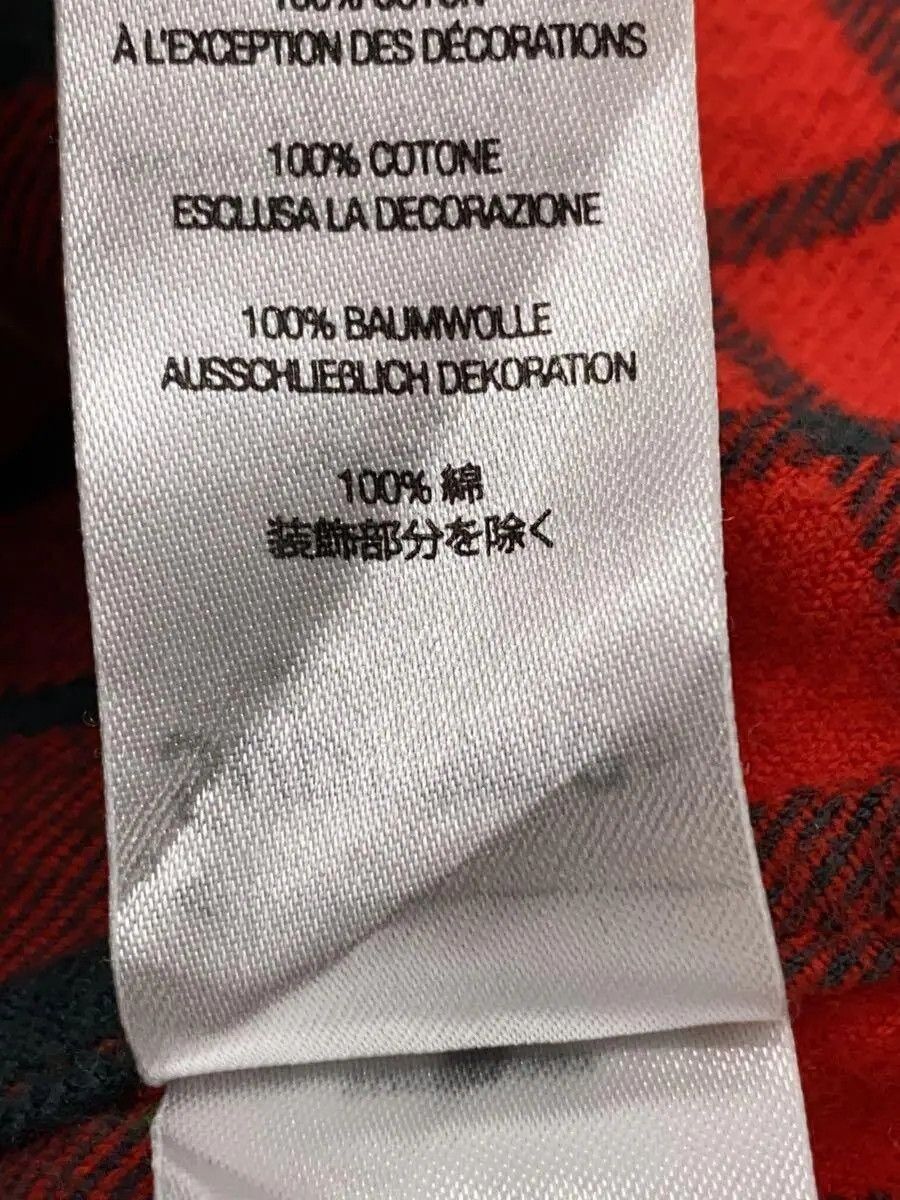 Supreme × Undercover Arabic Font Plaid Short Sleeve Button Shirt Size US L / EU 52-54 / 3 - 5 Thumbnail