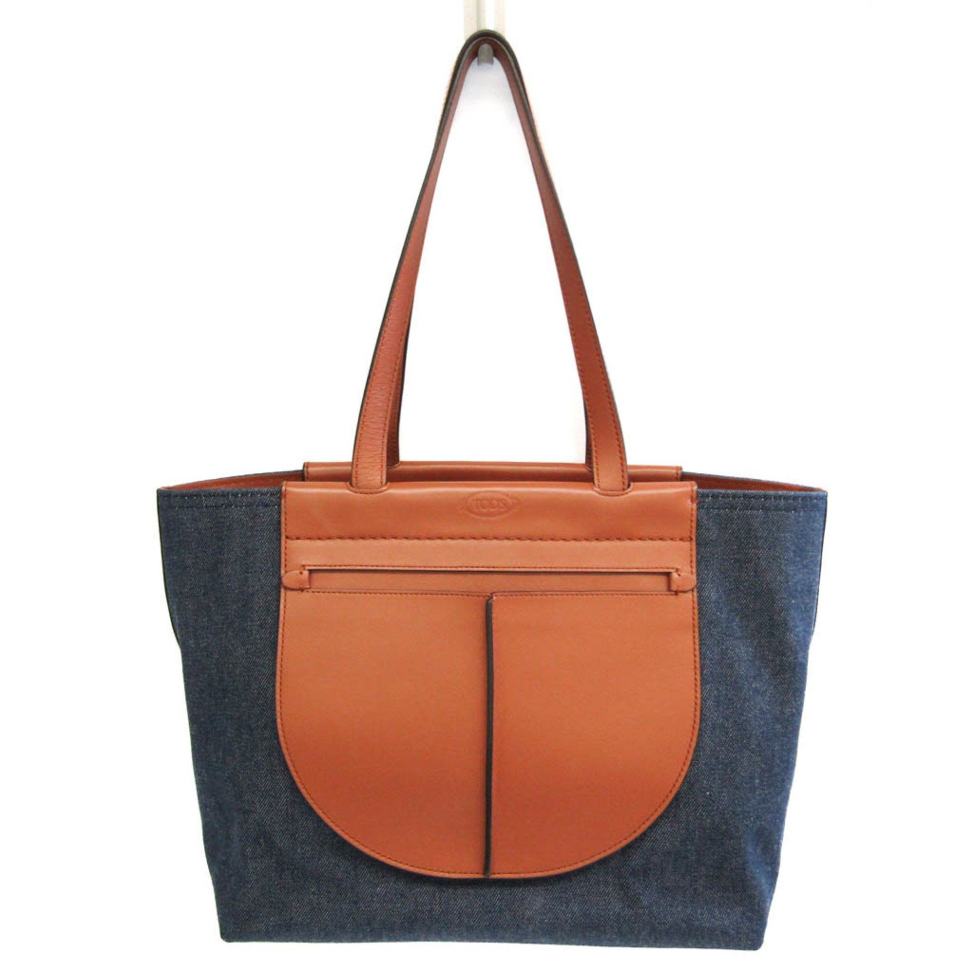 Tod's Brown Leather Handbag (Pre-Owned) Size ONE SIZE - 1 Thumbnail