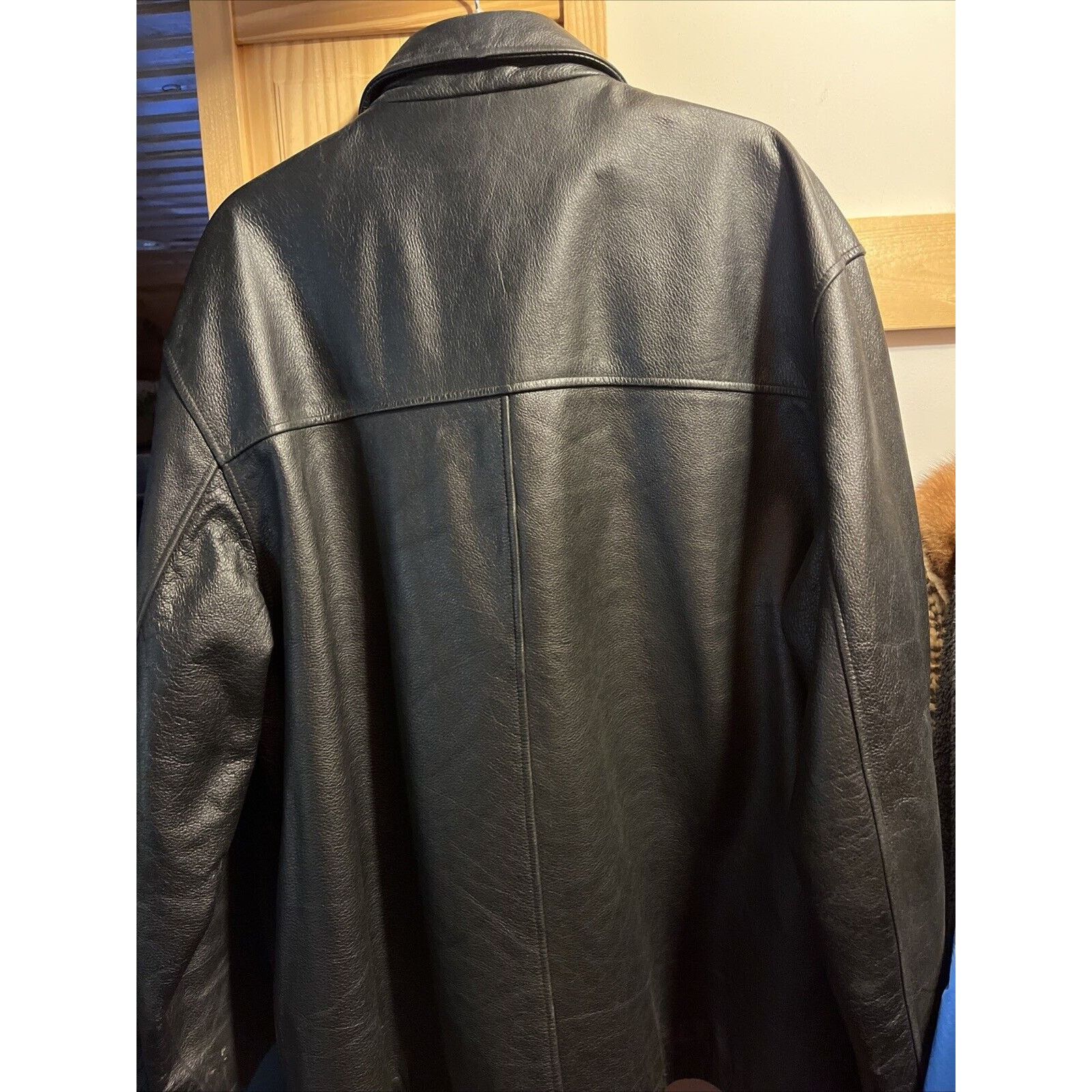 True Grit True Grit Vintage Men’s XL Leather Jacket Black LS Zip Y2K Size US XL / EU 56 / 4 - 12 Thumbnail