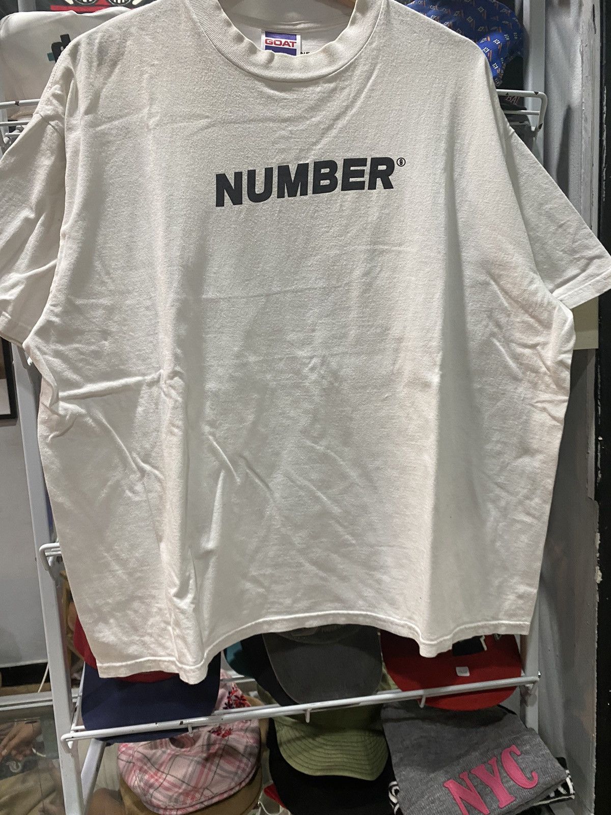 Number (N)ine Number nine N(N) X GOAT T-shirt Size US L / EU 52-54 / 3 - 4 Thumbnail