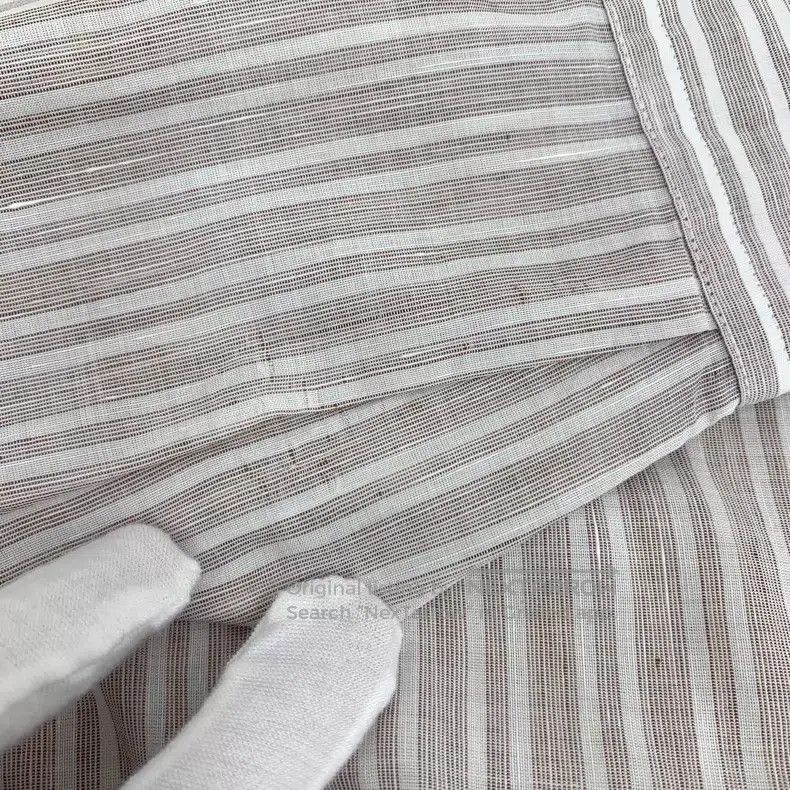 Loro Piana Loro Piana Color block striped cotton collar single-breast Size US M / EU 48-50 / 2 - 9 Thumbnail