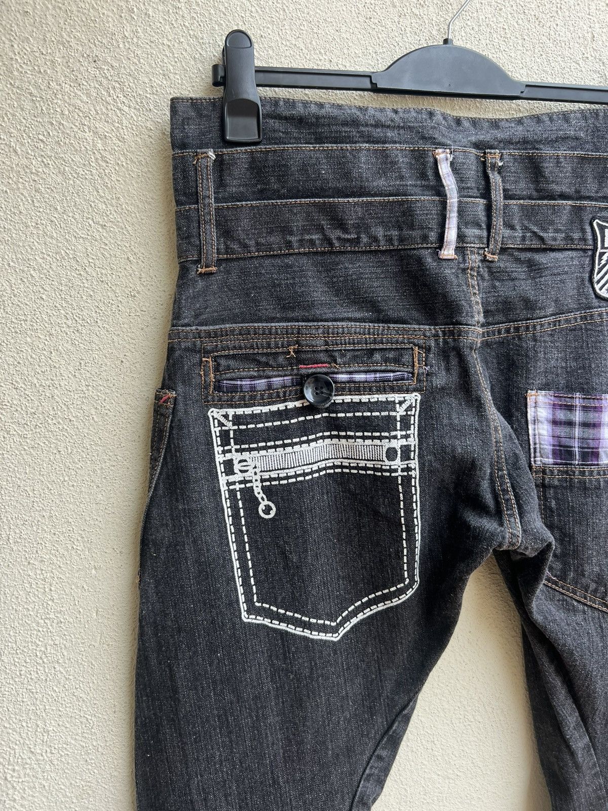 Japanese Brand Rare! Rimaster Japan Triple Waist Denim Jeans Size US 32 / EU 48 - 15 Thumbnail