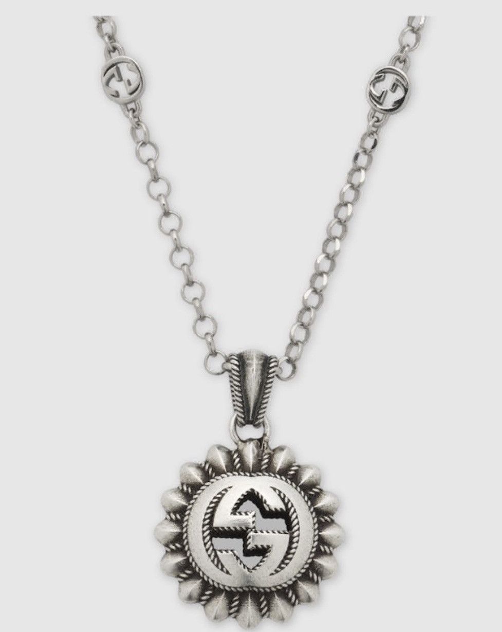 Gucci Gucci Cosmogine Interlocking G Necklace Size ONE SIZE - 1 Thumbnail