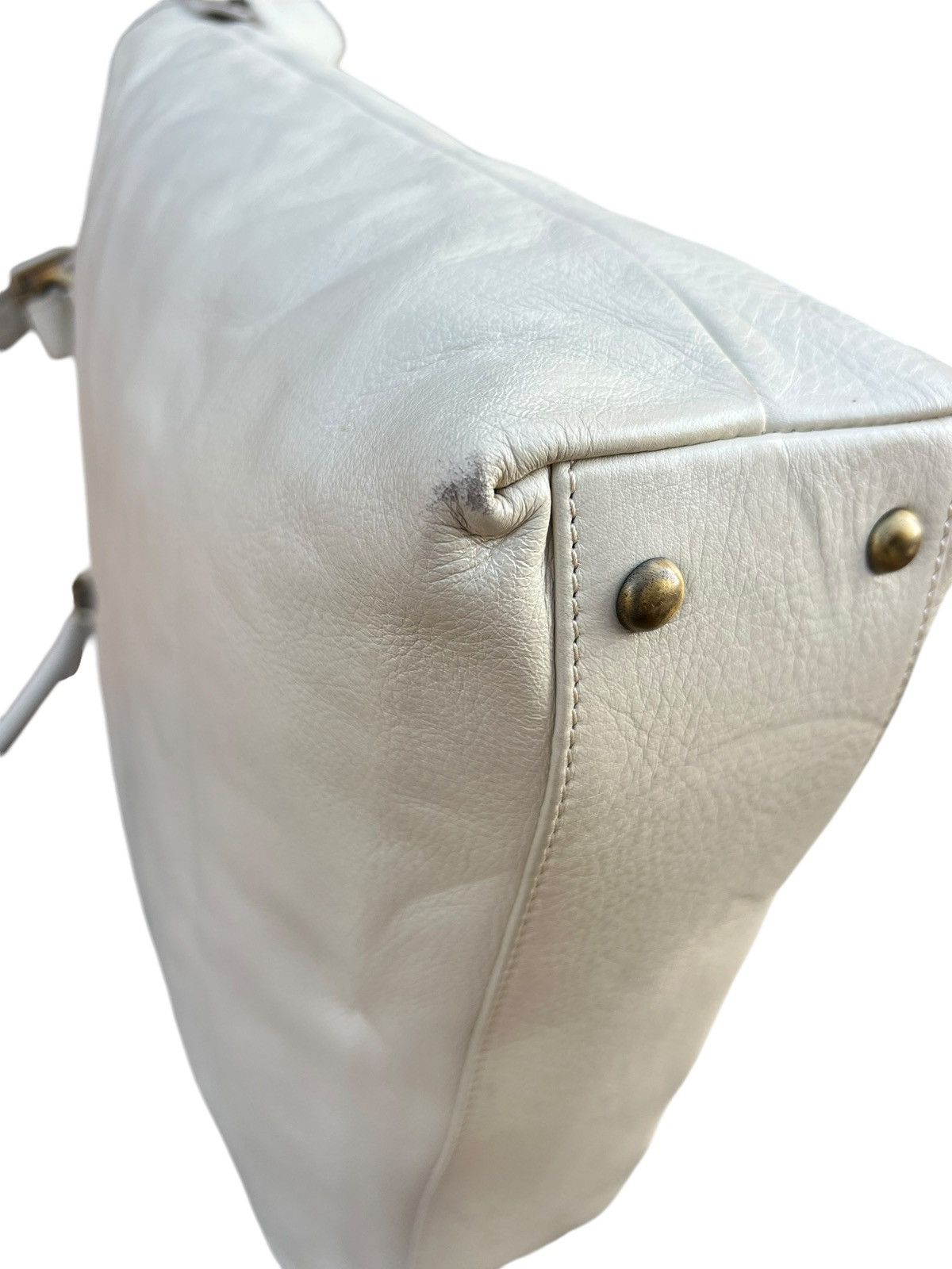 Leather F. Clio Milano Patina Leather Tote Bag Size ONE SIZE - 16 Thumbnail
