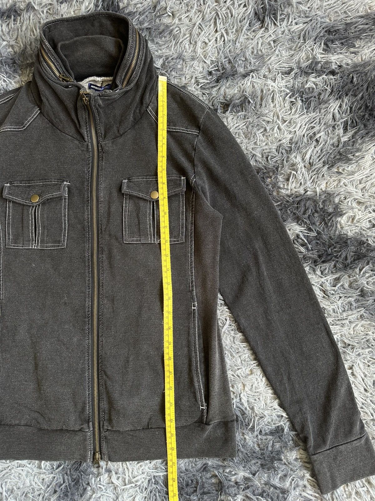 semanticdesign 00’s Semanticdesign bono zipper jacket Size US M / EU 48-50 / 2 - 17 Thumbnail