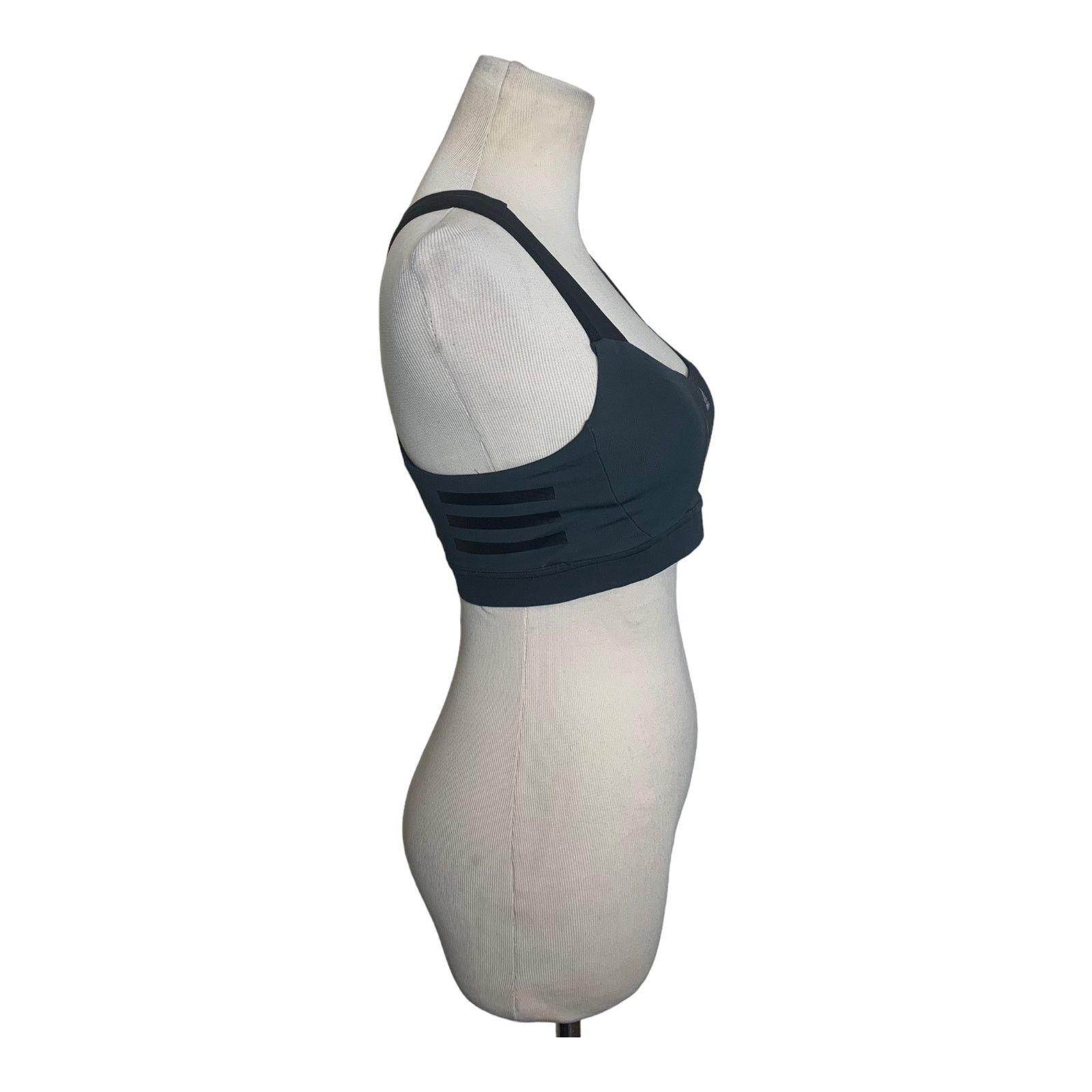 Adidas Adidas gray crossed back sports bra size XS Size XS / US 0-2 / IT 36-38 - 10 Thumbnail