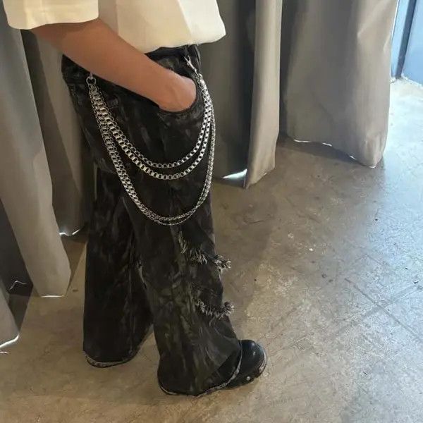 Jewelry Multi-Layer Wallet Chain, Pants Chain Size ONE SIZE - 7 Thumbnail