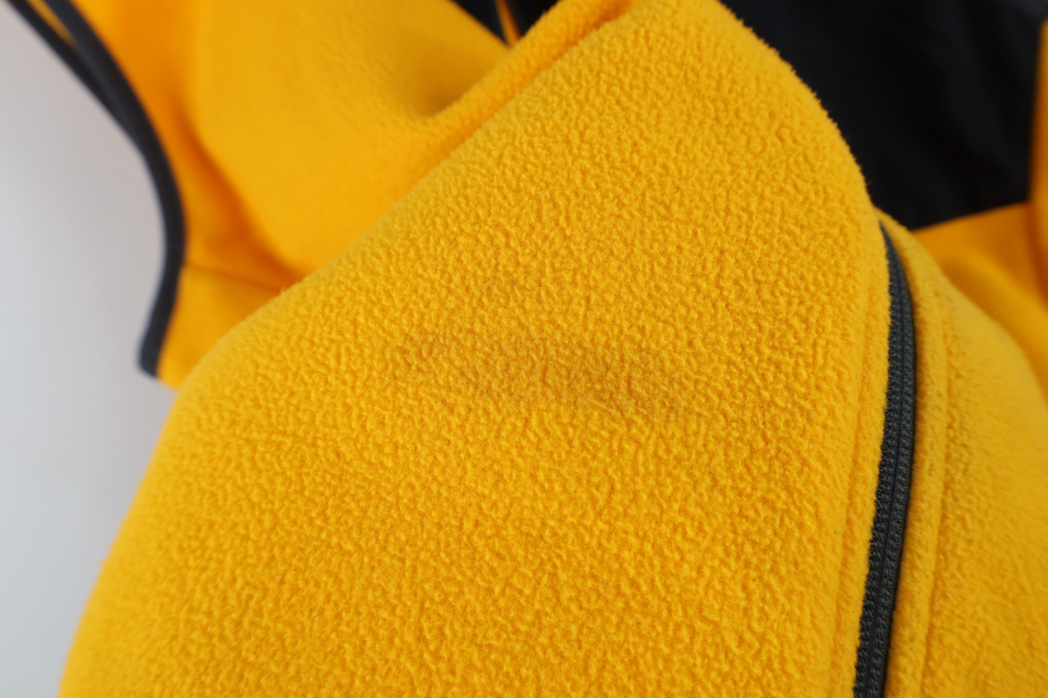 The North Face The North Face Spell Out Full Zip Fleece Vest Jacket Yellow Size US XL / EU 56 / 4 - 8 Thumbnail
