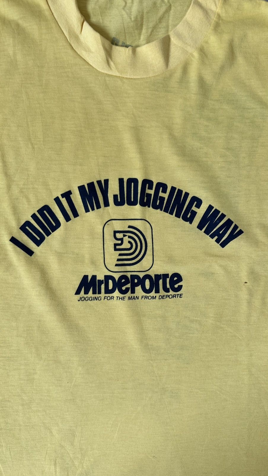 Asics VINTAGE ASICS MRDEPORTE JOGGING TOUR TEE Size US S / EU 44-46 / 1 - 2 Thumbnail