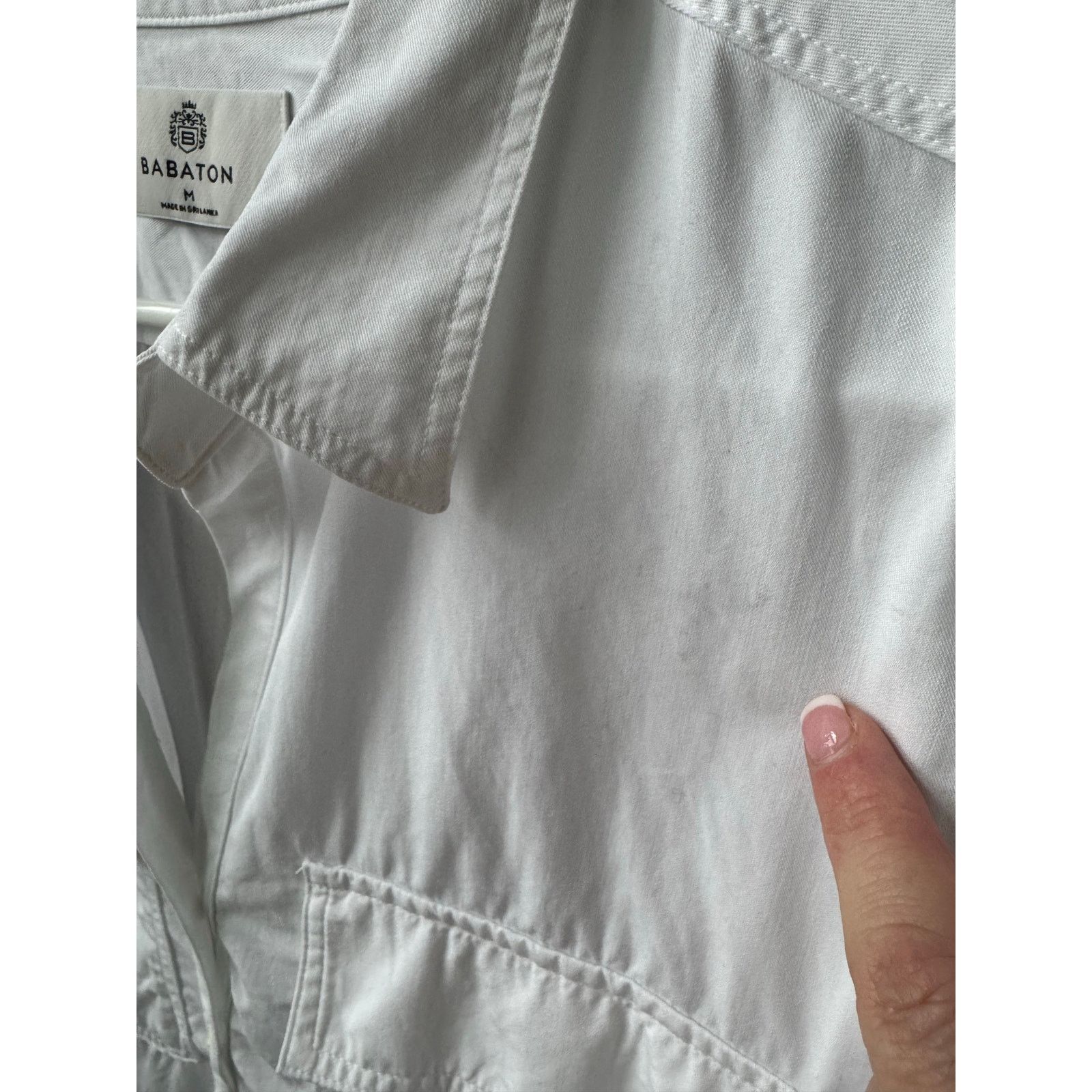 Other Babaton white half- placket shirt long sleeves medium Size M / US 6-8 / IT 42-44 - 11 Thumbnail