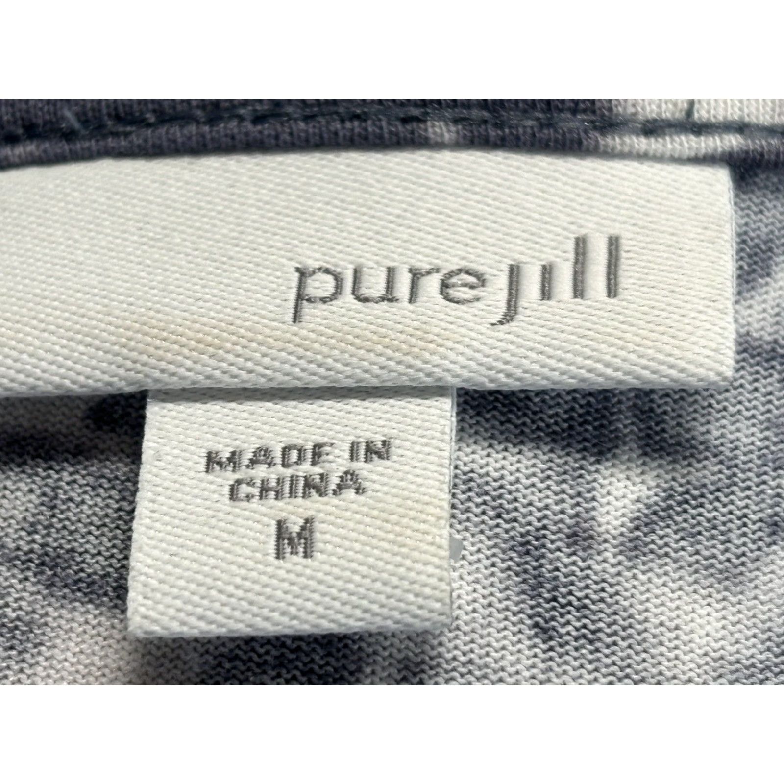 J. Jill J. Jill Shift Dress Women's Medium Multicolor 3/4 Sleeves Pockets Cotton Blend Casual Size M / US 6-8 / IT 42-44 - 7 Thumbnail