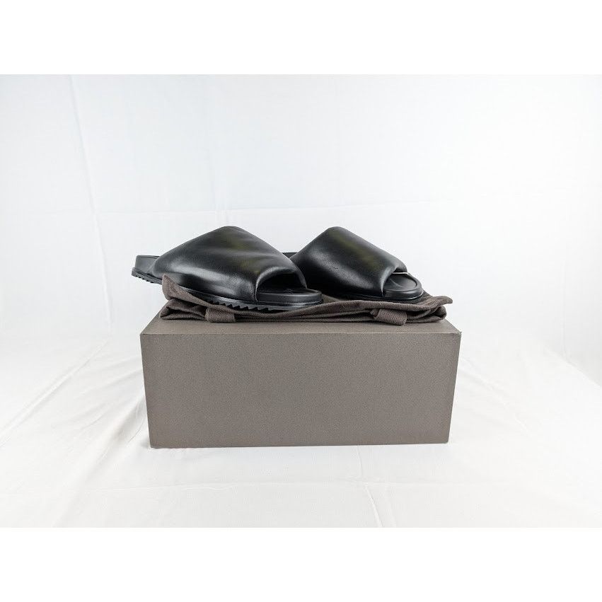 Rick Owens o1rshd1 Slide Granolas in Black Size US 11 / EU 44 - 8 Thumbnail