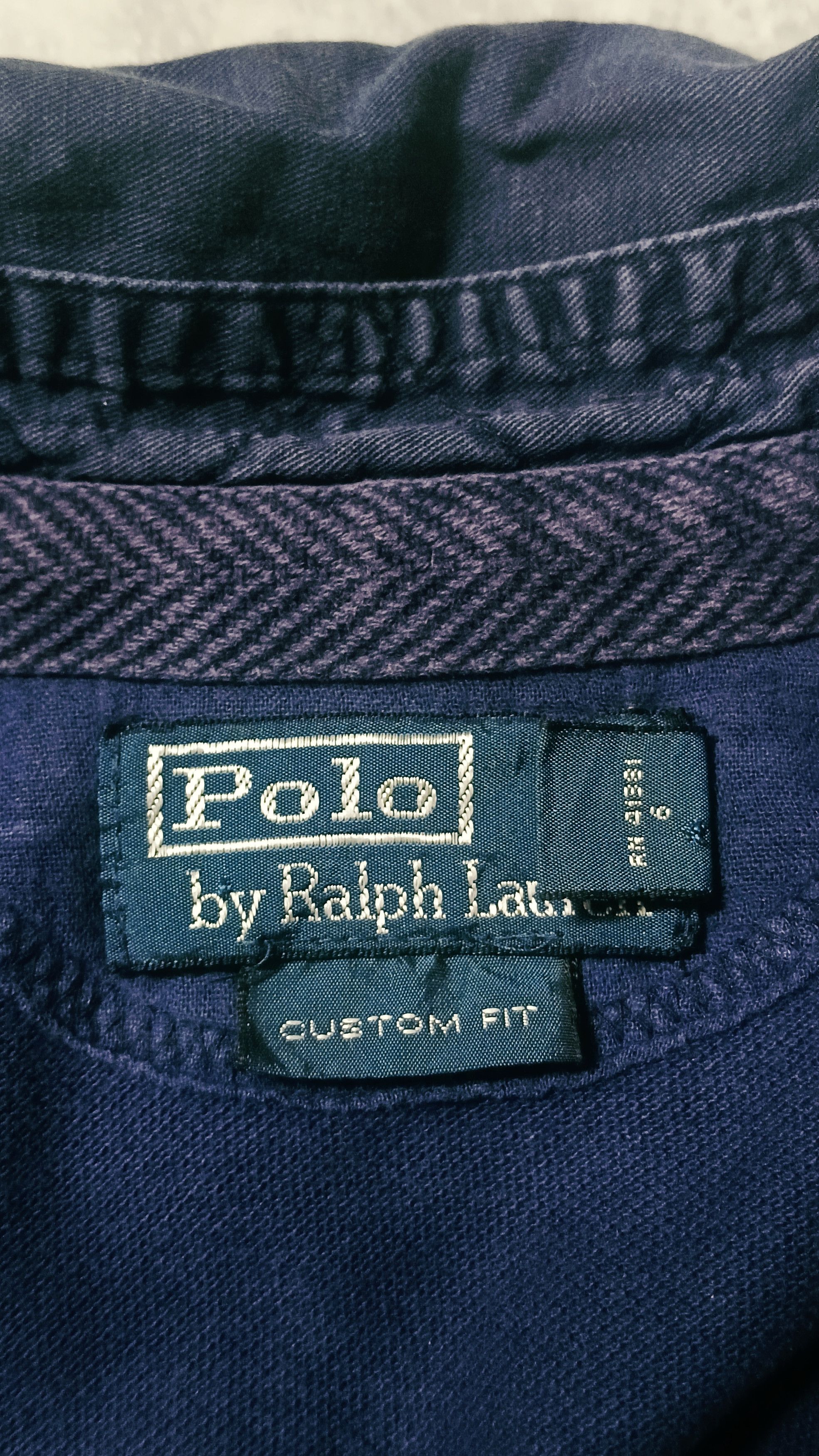 Polo Ralph Lauren × Vintage Vintage Faded Polo Ralph Lauren Long Sleeve Polo Size US XL / EU 56 / 4 - 9 Thumbnail