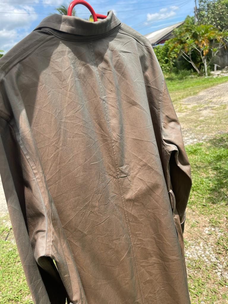 Yohji Yamamoto YOHJI YAMAMOTO + NOIR Trench Coat / Long Jacket Size L / US 10 / IT 46 - 14 Thumbnail