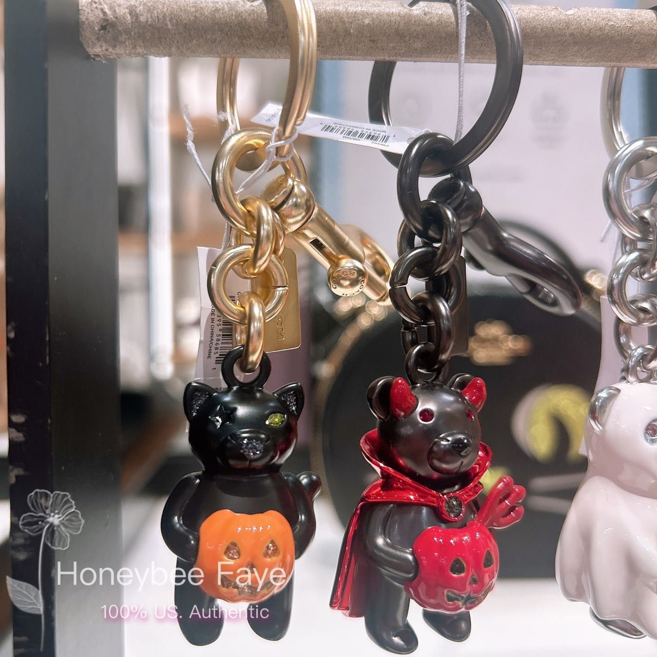 Coach Halloween Cat Bag Charm CW480 Size ONE SIZE - 4 Thumbnail