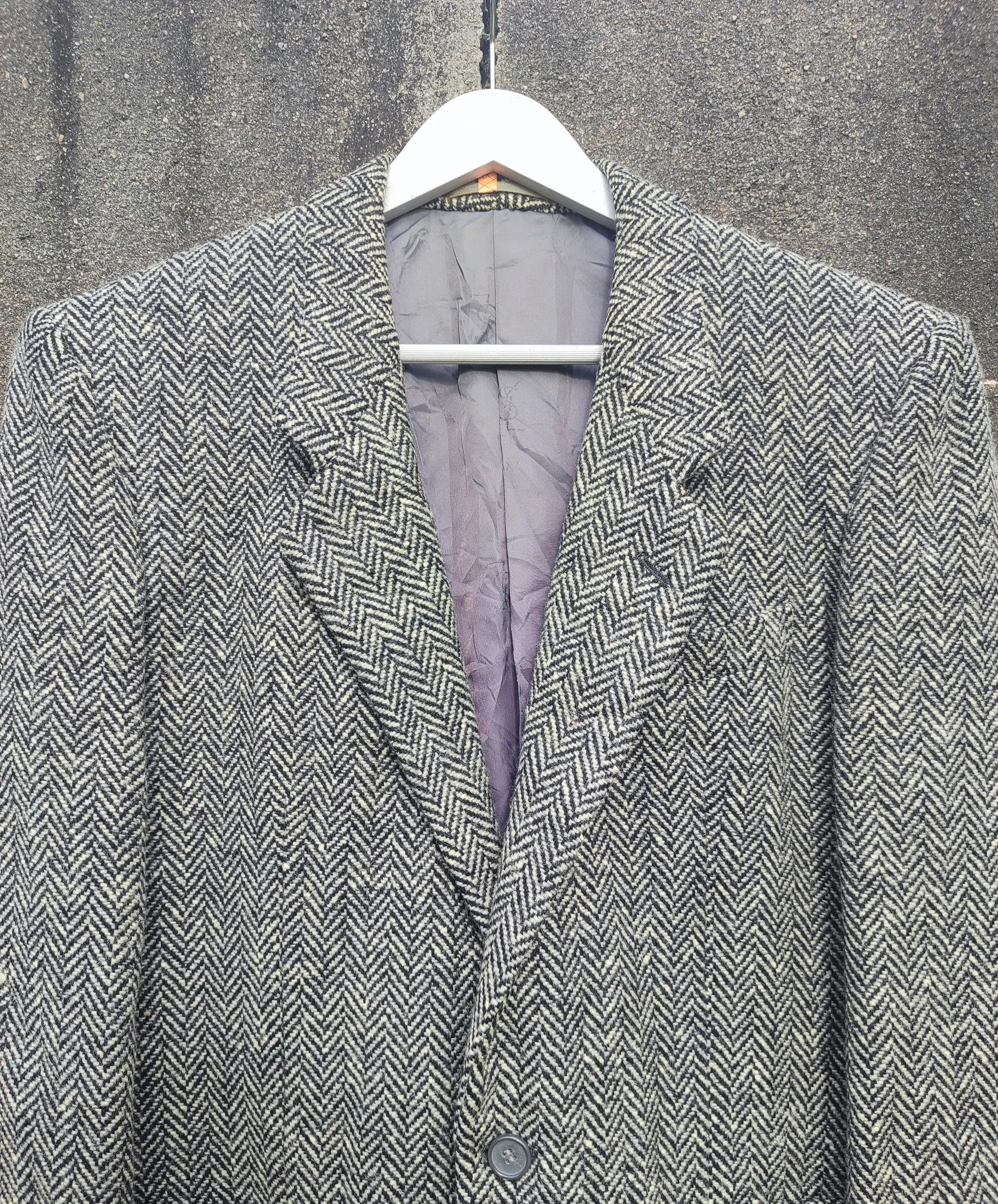 Designer × Yves Saint Laurent 🔥STEAL🔥Wool Blazer By Yves Saint Laurent Diffusion Hommes Size 40R - 2 Thumbnail