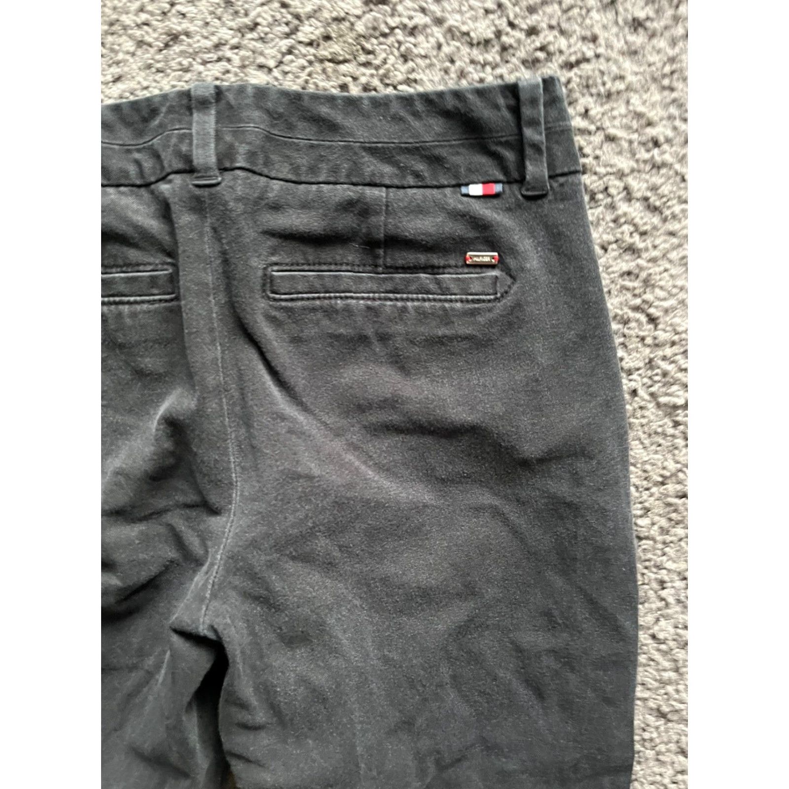 Tommy Hilfiger Tommy Hilfiger Womens Skinny Pants Size 2 Black Stretch Twill Comfort Casual Workwear Size 26" / US 2 / IT 38 - 3 Thumbnail
