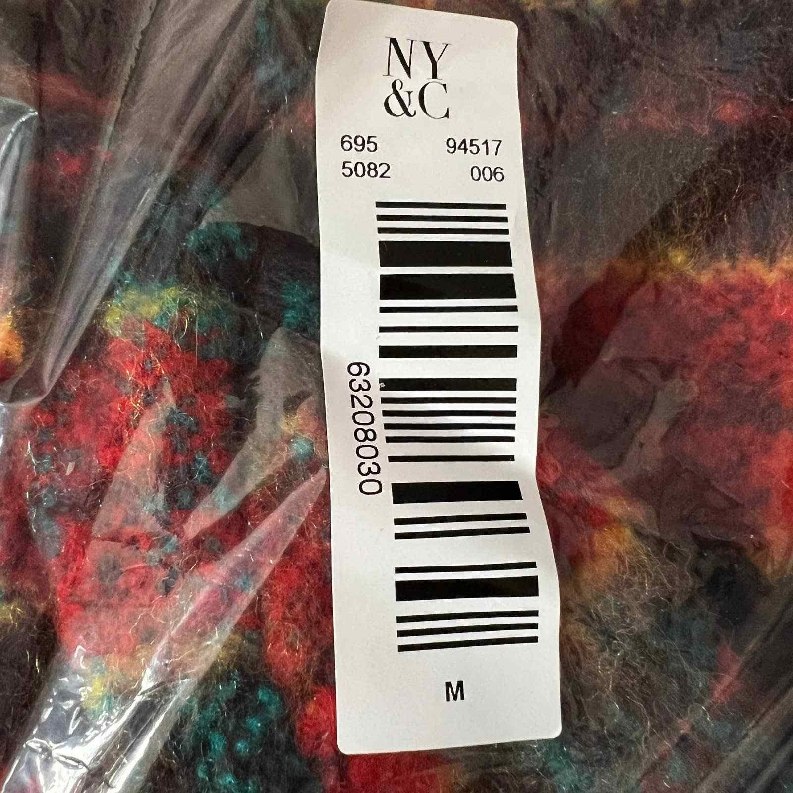 Other NEW YORK & COMPANY Plaid Belted Wool-Blend Cape Jacket, M Size M / US 6-8 / IT 42-44 - 8 Thumbnail