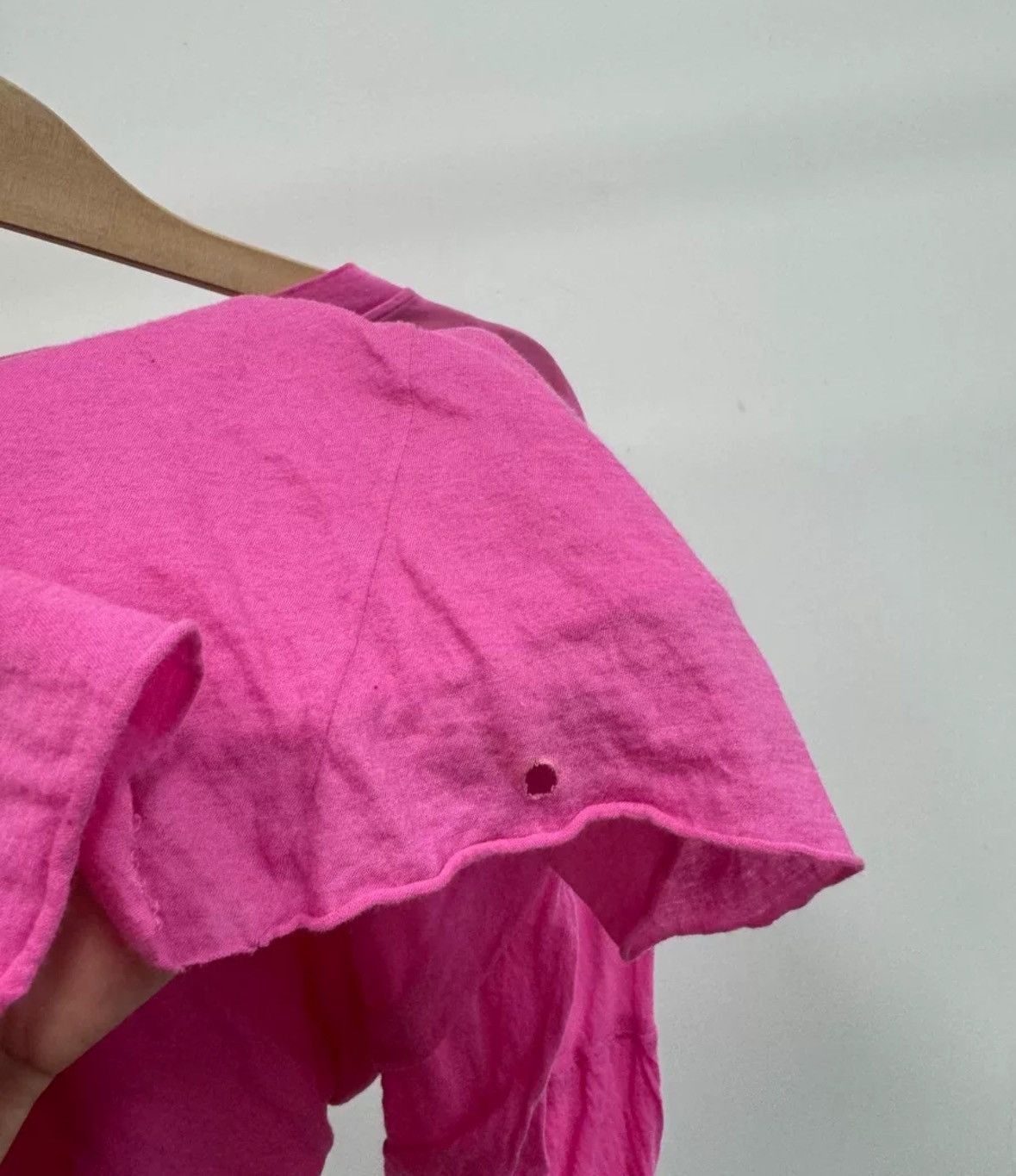 Rick Owens Rick Owens23ss mainline pink devil short sleeved shirt Size US XS / EU 42 / 0 - 4 Thumbnail