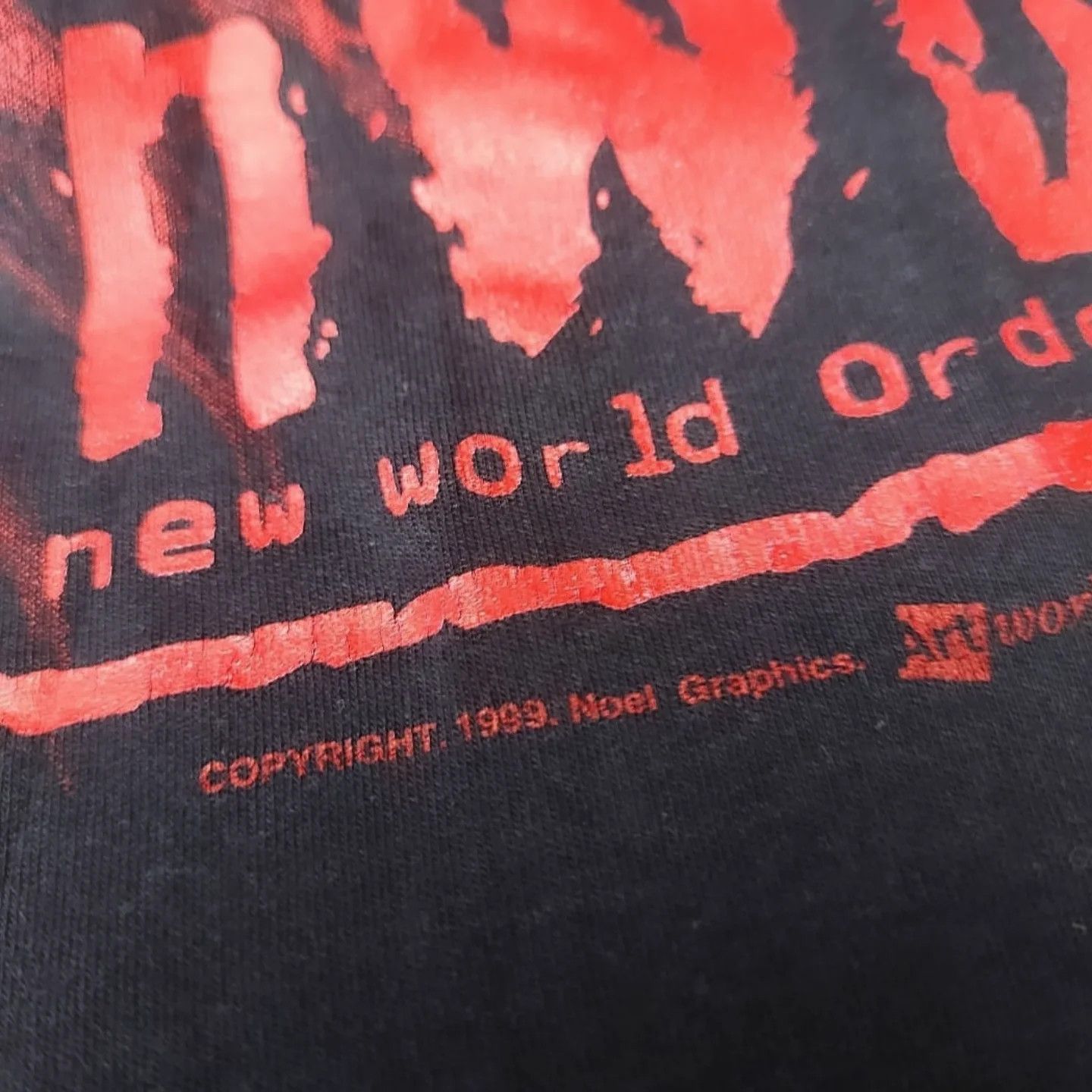 Vintage × WCW/nWo NWO New World Order Wolfpac By Noel Graphic 1999 Size US M / EU 48-50 / 2 - 4 Thumbnail