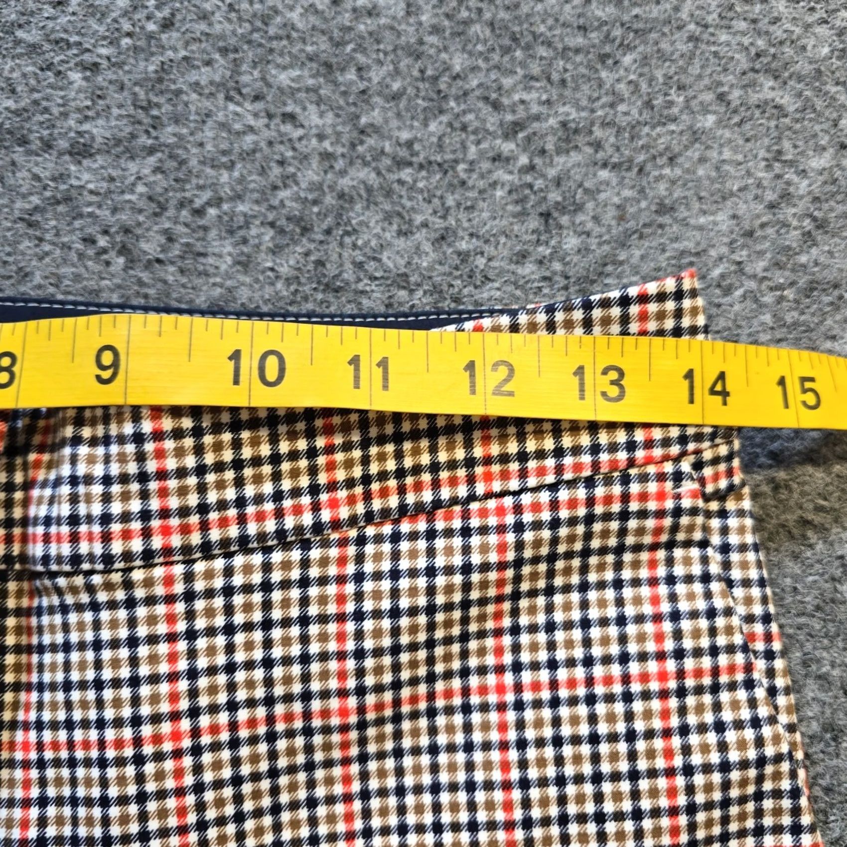 Boden Boden Pants Womens Size 4 Blue Red Plaid Richmond Ankle Career Preppy Classic Denim? Size 27" / US 4 / IT 40 - 5 Thumbnail