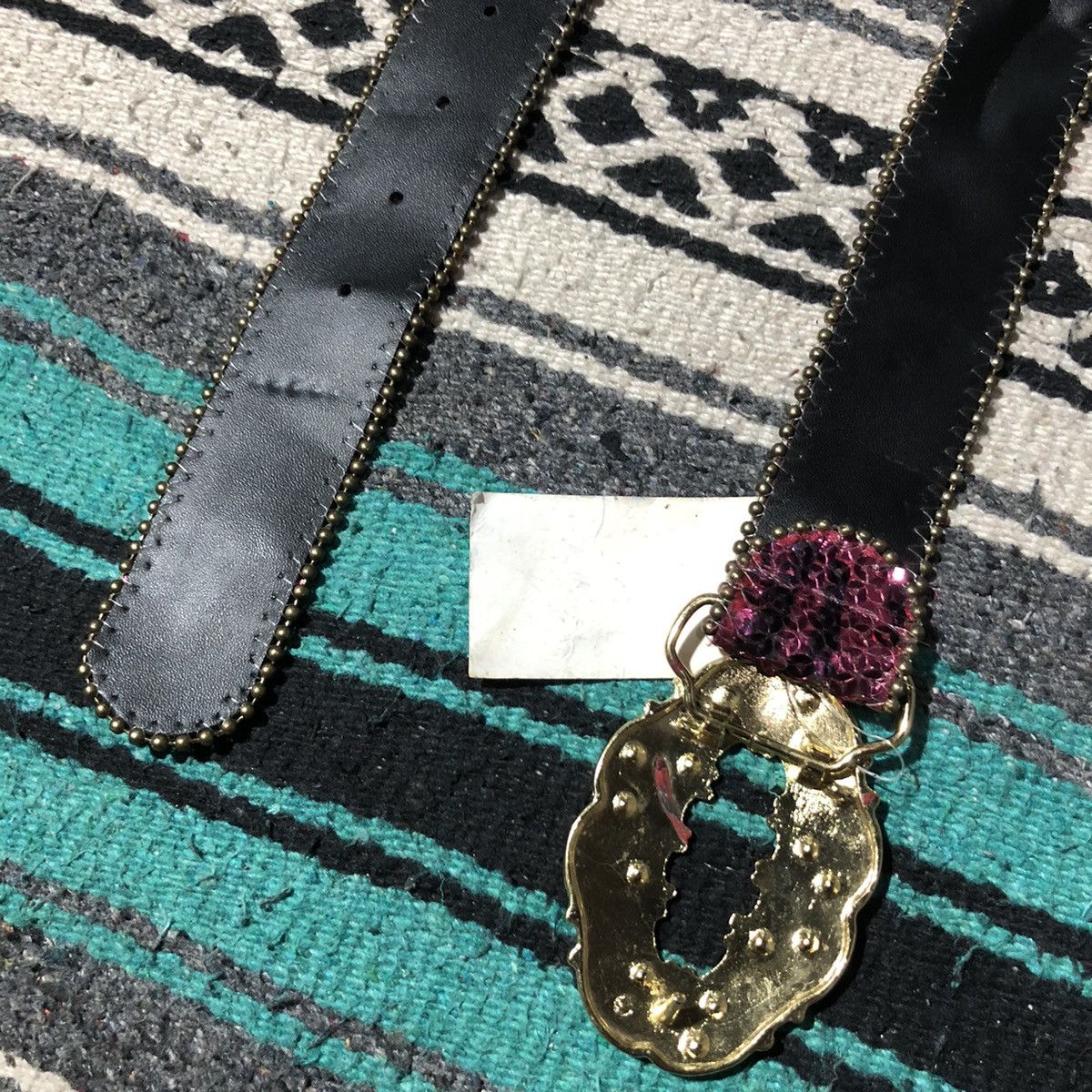 If Six Was Nine Unknown - Studded Blink Belts Size ONE SIZE - 6 Thumbnail