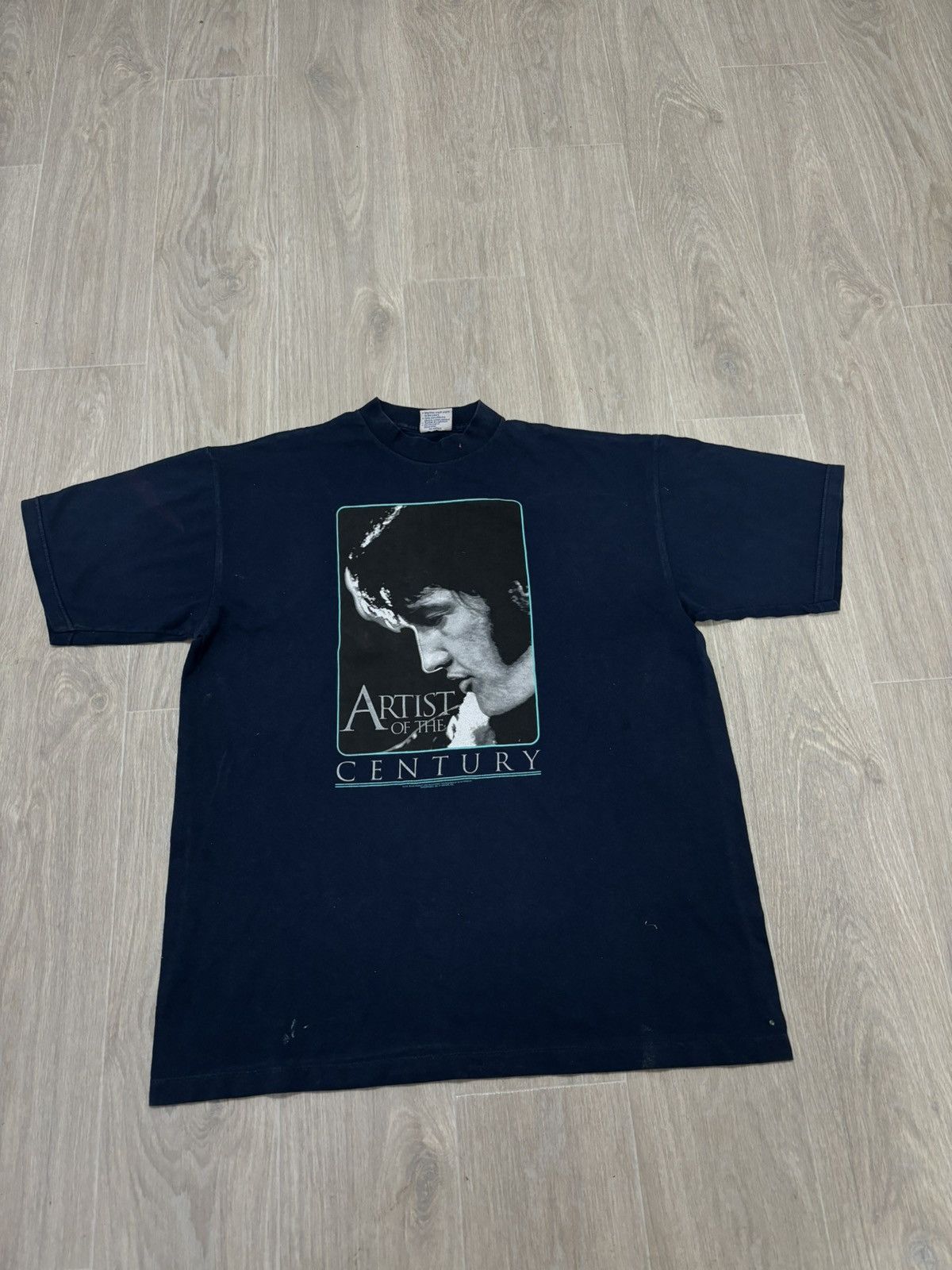 Vintage Vintage Elvis Presley 1999s t shirt rare Size US XL / EU 56 / 4 - 1 Thumbnail