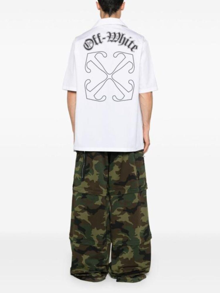Off-White o1s22i1n1124 Short Sleeved Shirt in White Size US S / EU 44-46 / 1 - 2 Thumbnail