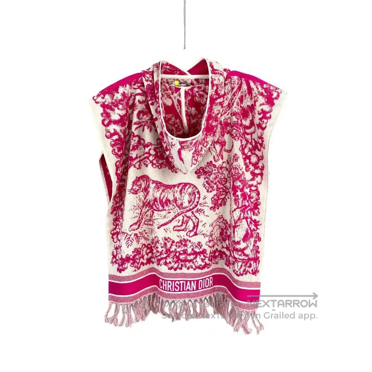 Dior Dior Pink zoo print cape| Size ONE SIZE - 2 Thumbnail