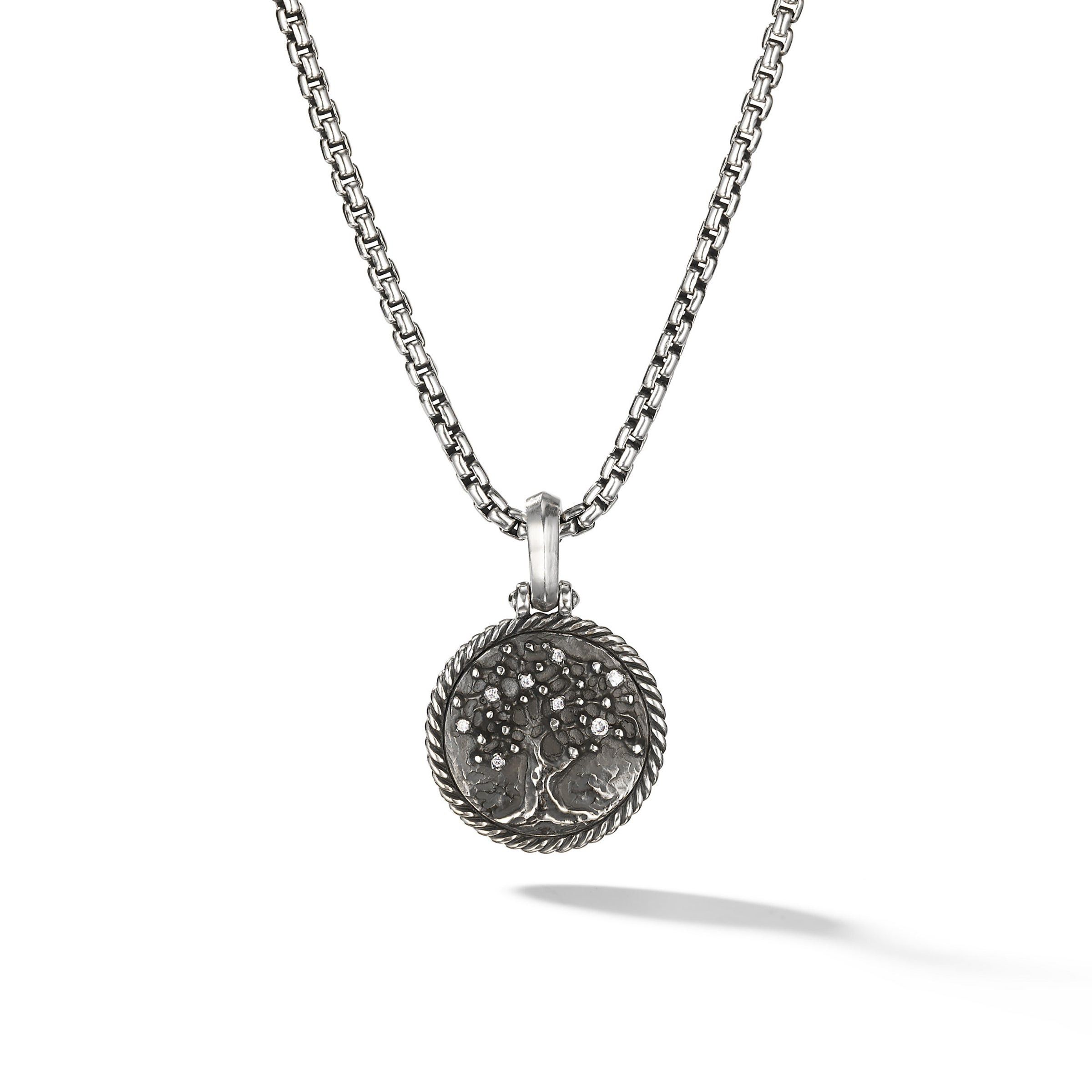 David Yurman o1w1db10525 D13332D Size:6/ Amulet in Sterling Silver Size ONE SIZE - 1 Thumbnail