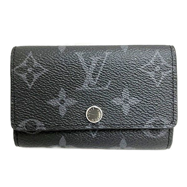 Louis Vuitton Louis Vuitton Louis Vuitton Monogram Eclipse Key Case M82603 Canvas Key Holder M82603 in Pristine Condition Size ONE SIZE - 1 Thumbnail