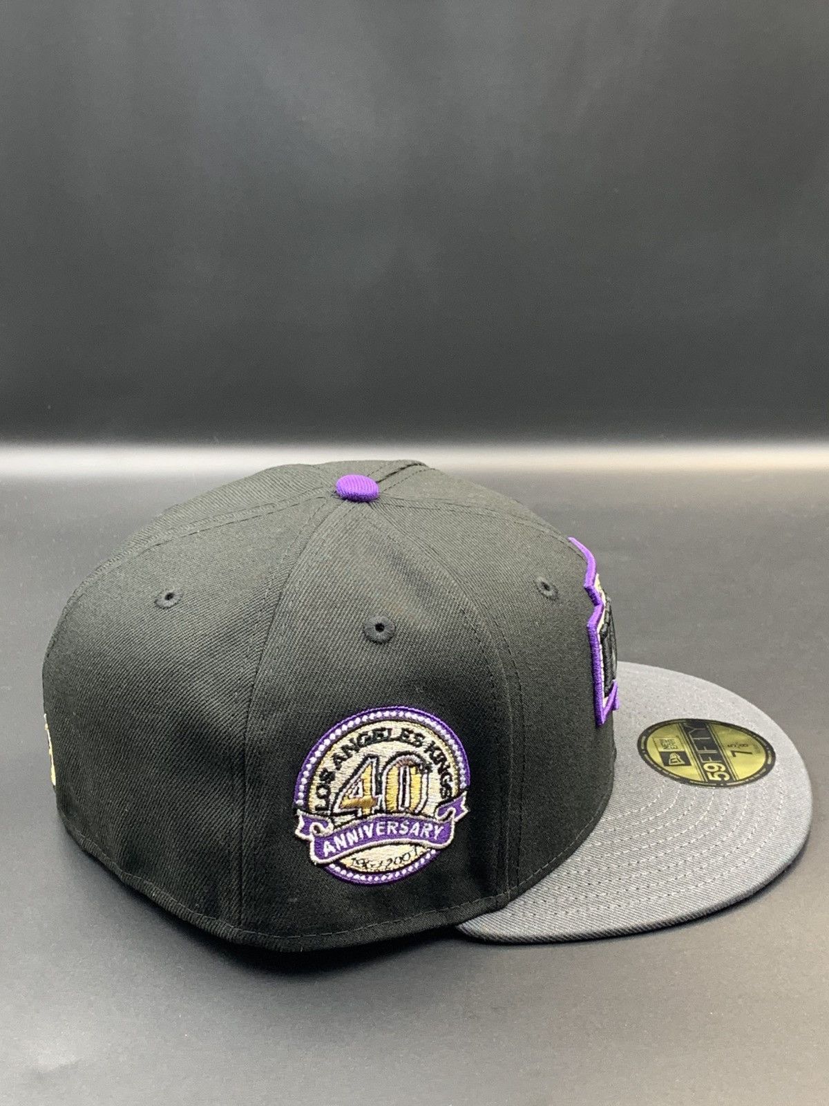 New Era Los Angeles Kings Exclusive New Era 59Fifty Fitted Hat 7 5/8 Size ONE SIZE - 3 Thumbnail