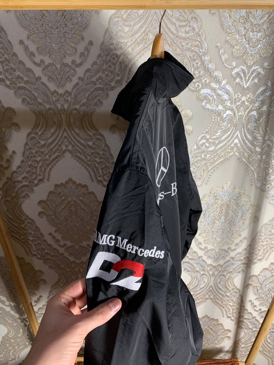 Mercedes-Benz × Vintage VERY RARE MERCEDES MCLAREN FULL ZIP LIGHT JACKET RACING 90s Size US XXL / EU 58 / 5 - 3 Thumbnail