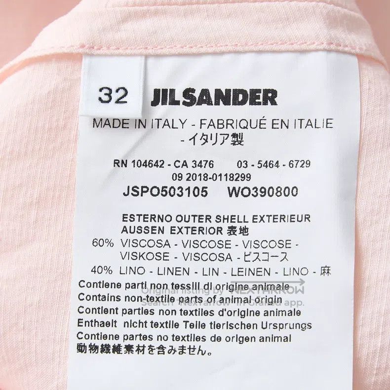 Jil Sander Jil Sander size 32 Women's minimalist solid color shirt dre Size XS / US 0-2 / IT 36-38 - 4 Thumbnail