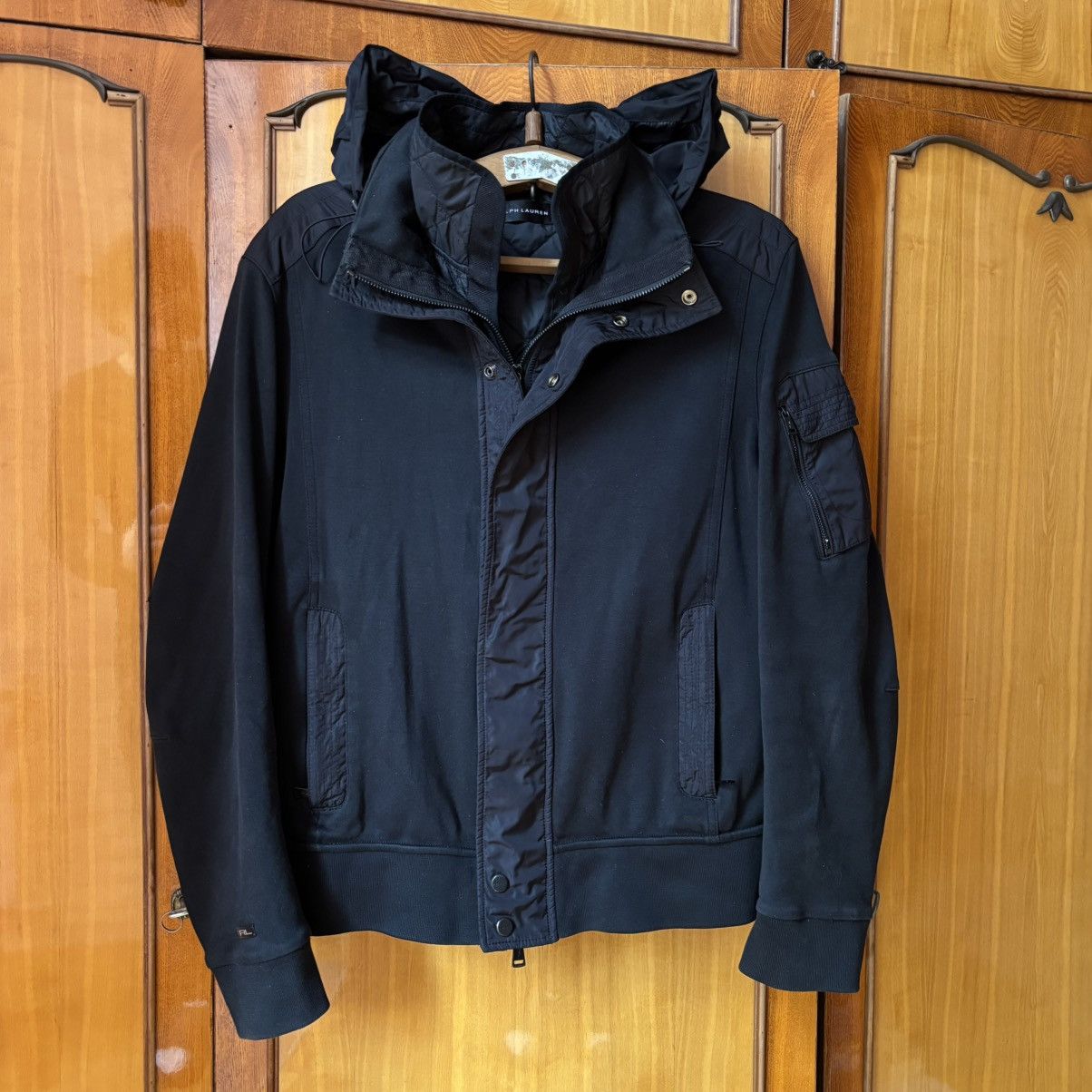 Ralph Lauren Black Label Ralph Lauren Black Label Tech Bomber Rare Capsule Jacket Size US L / EU 52-54 / 3 - 1 Thumbnail