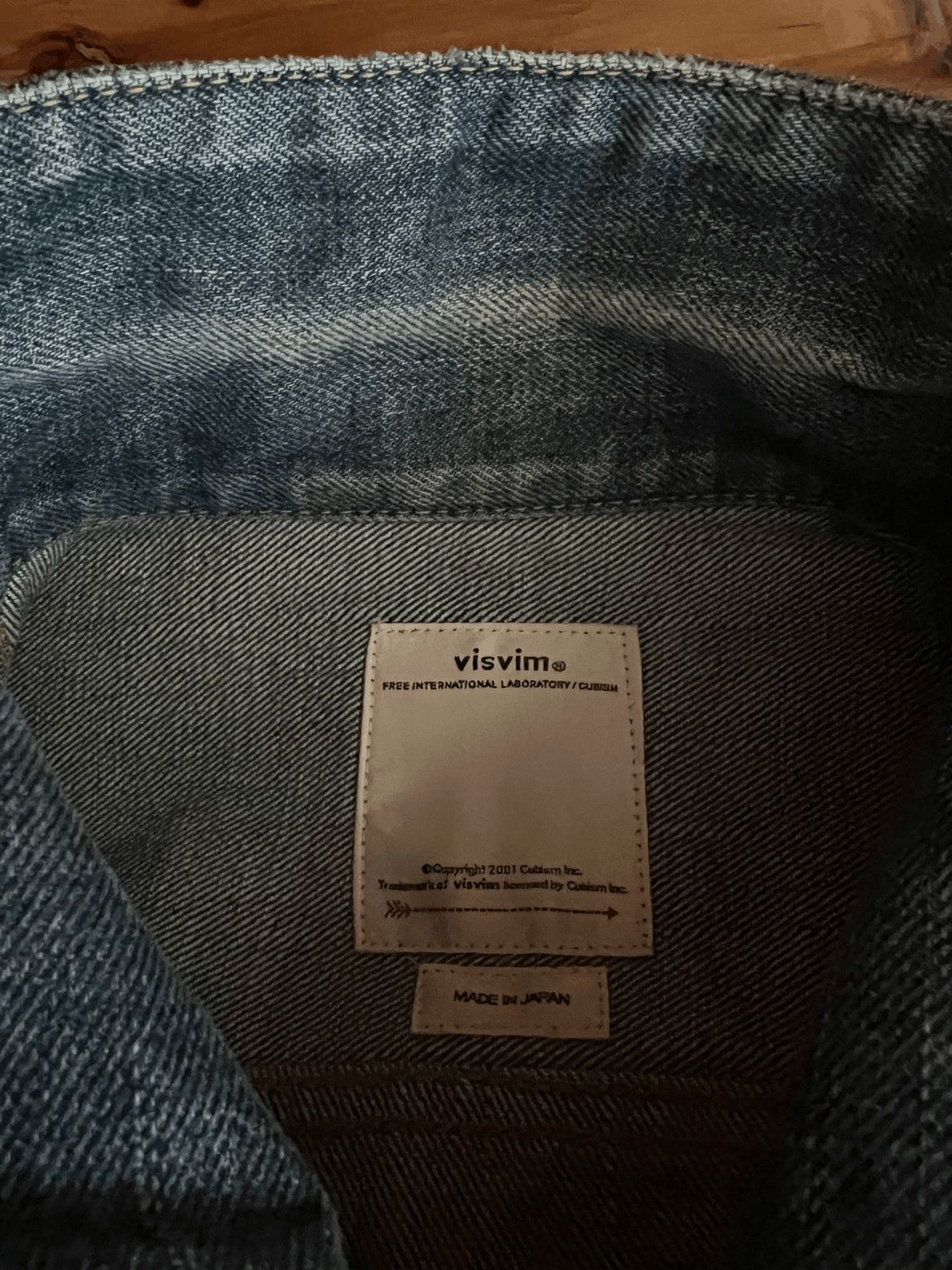 Visvim Sz 1 Visvim 19SS DMGD-1001 Denim Jacket Size US S / EU 44-46 / 1 - 8 Thumbnail
