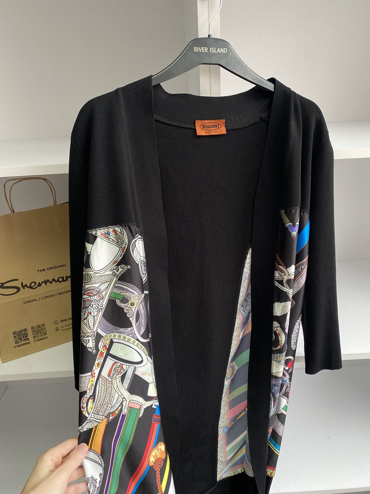 Designer × Missoni × Vintage Vintage Missoni Women’s Poncho Size XS / US 0-2 / IT 36-38 - 9 Thumbnail