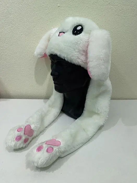 Cartoon Network × Vintage Japanese Brand Hamataro Bunny Horn Beanie Hat Size ONE SIZE - 3 Thumbnail
