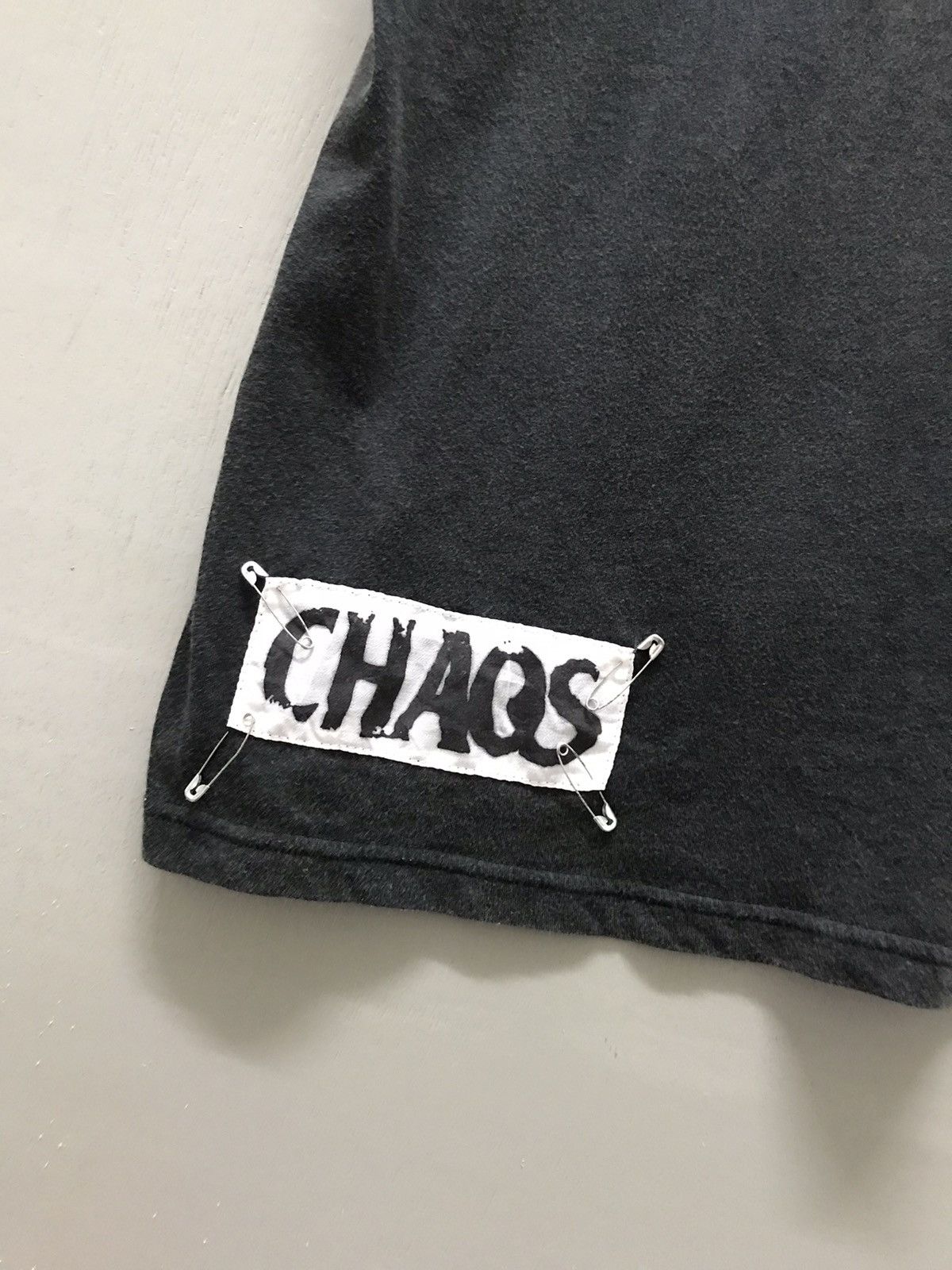 Anarchy Metal Studded Punked tee Goth Chaos