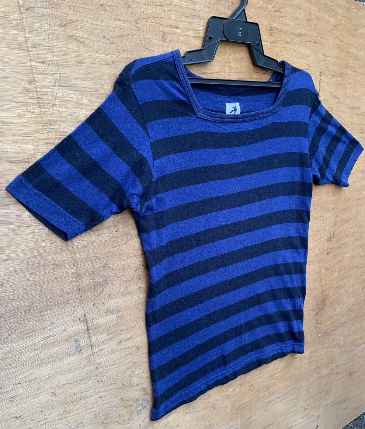 Hai Sporting Gear × Issey Miyake Hai Sporting Gear Stripe Shirt Size US M / EU 48-50 / 2 - 5 Thumbnail