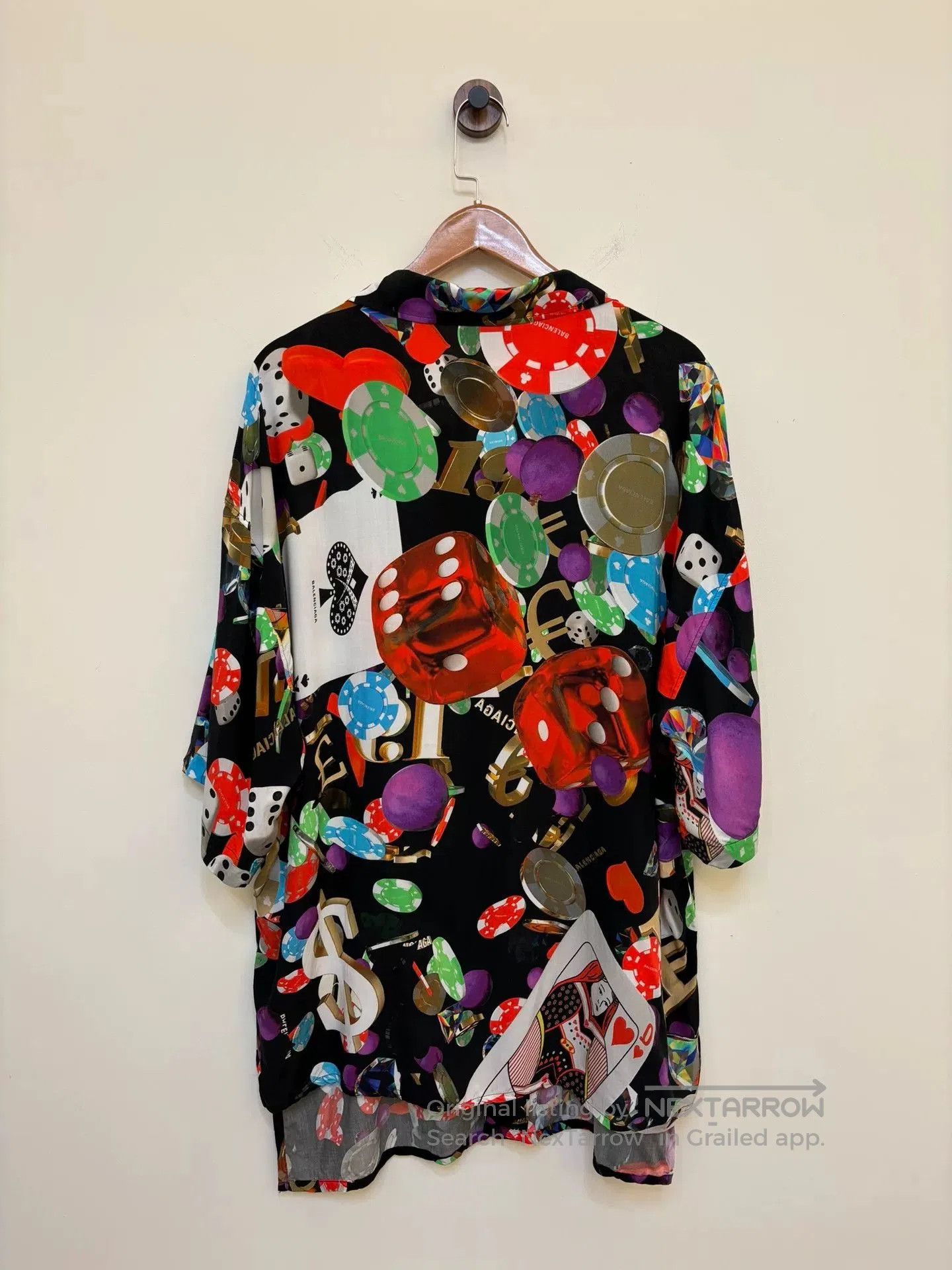 Balenciaga Balenciaga Casino Print Shirt. Size US M / EU 48-50 / 2 - 8 Thumbnail