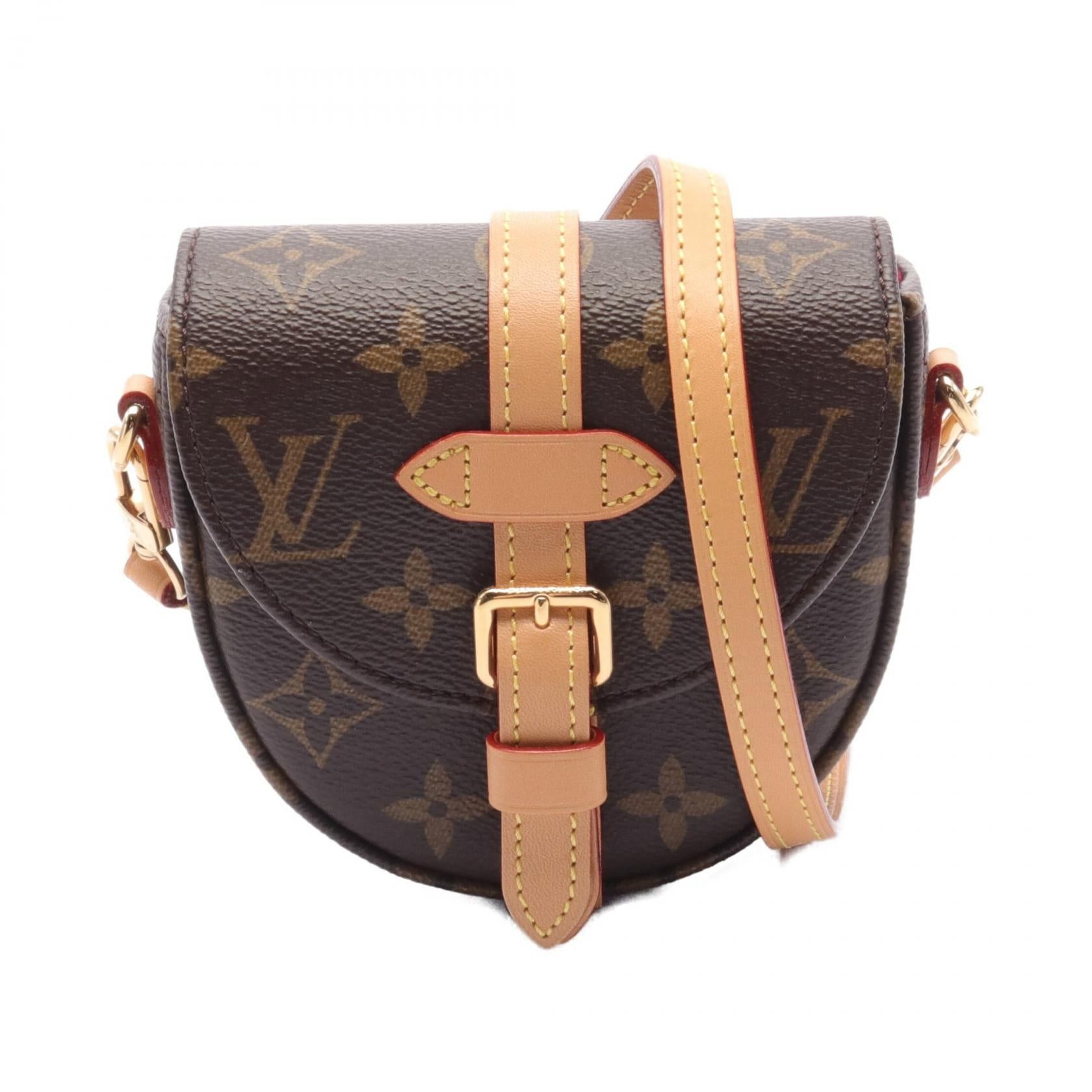 Louis Vuitton Louis Vuitton Micro Chantilly Monogram Shoulder Bag Leather Brown Size ONE SIZE - 1 Thumbnail