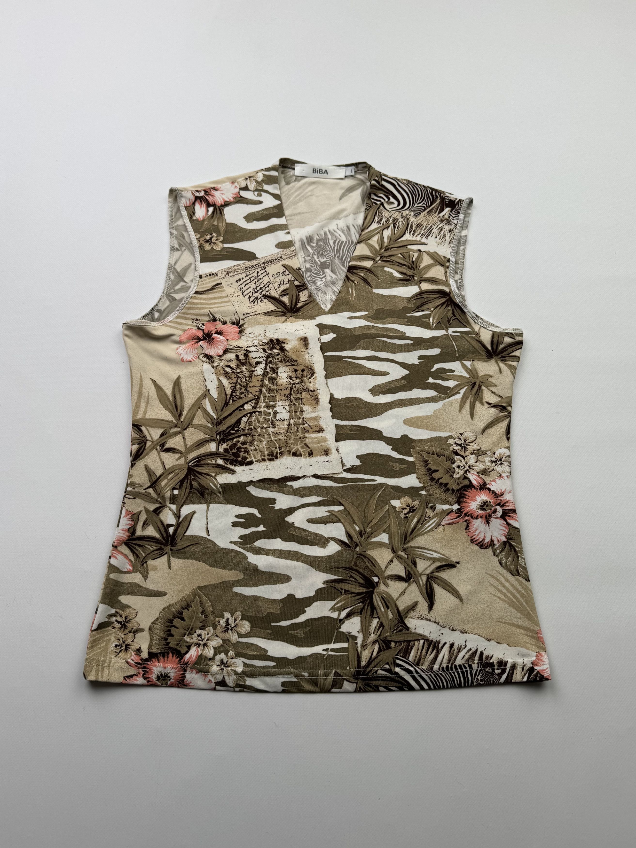 Japanese Brand Vintage Tank Top B568(V201)E2 Size M / US 6-8 / IT 42-44 - 1 Thumbnail